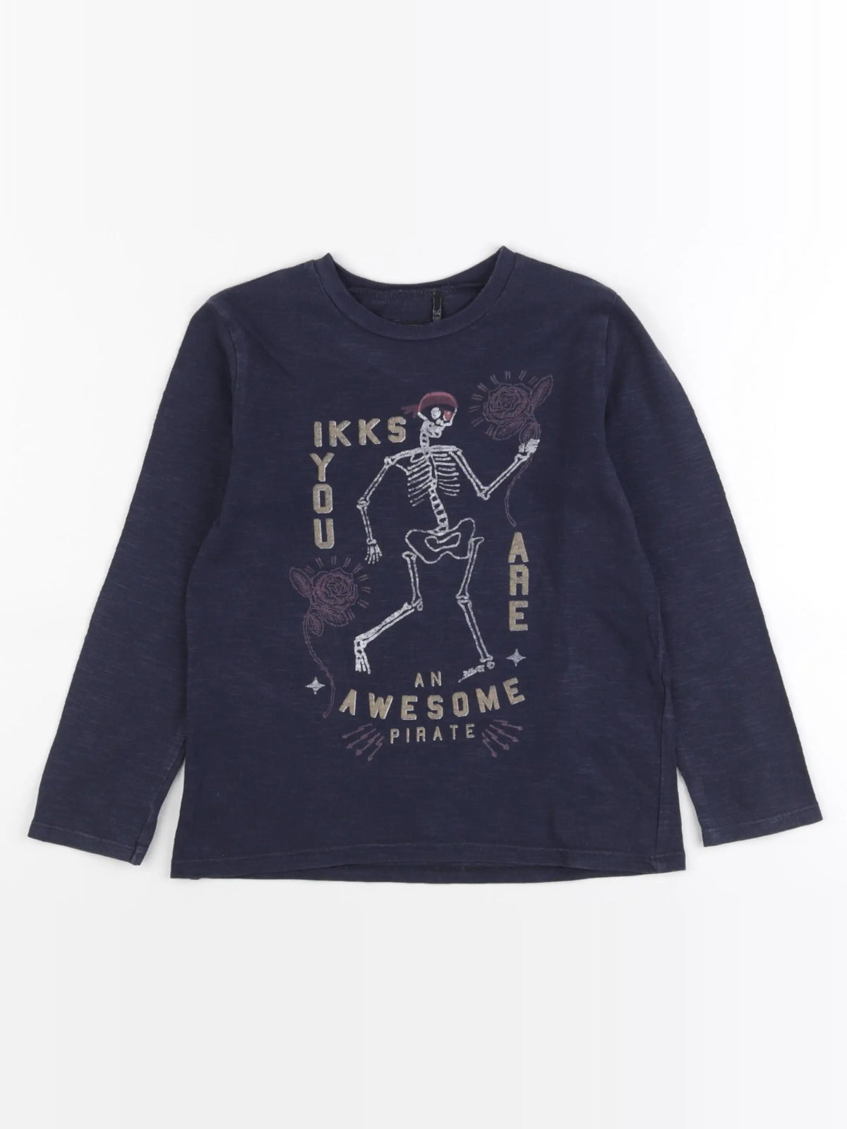IKKS - tee-shirt bleu - 5 ans