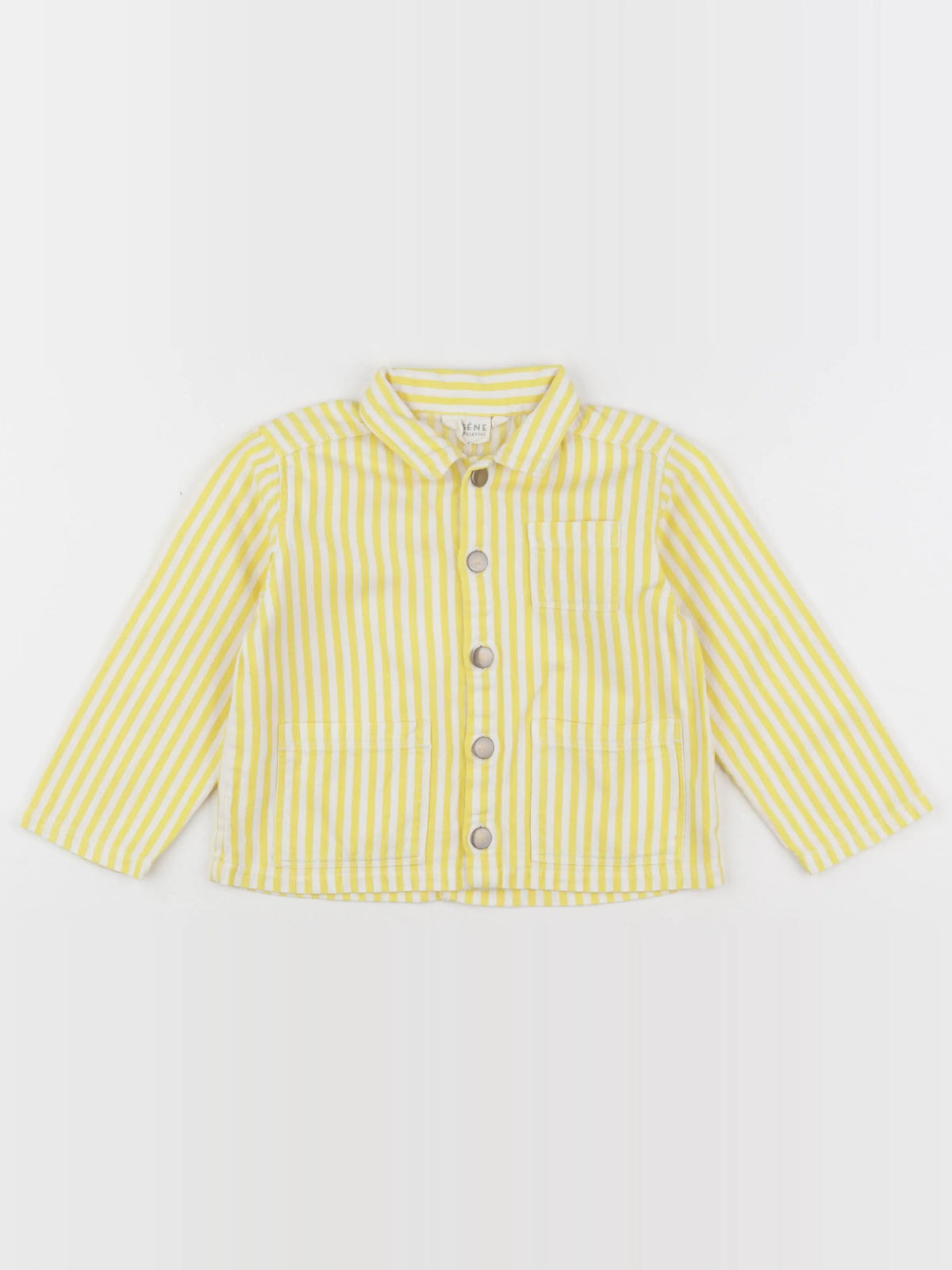 Arsène et les pipelettes - veste jaune - 36 mois