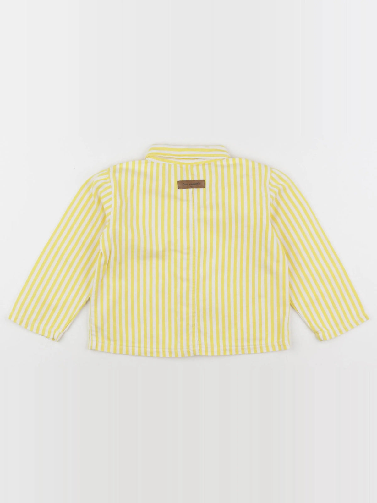 Arsène et les pipelettes - veste jaune - 36 mois