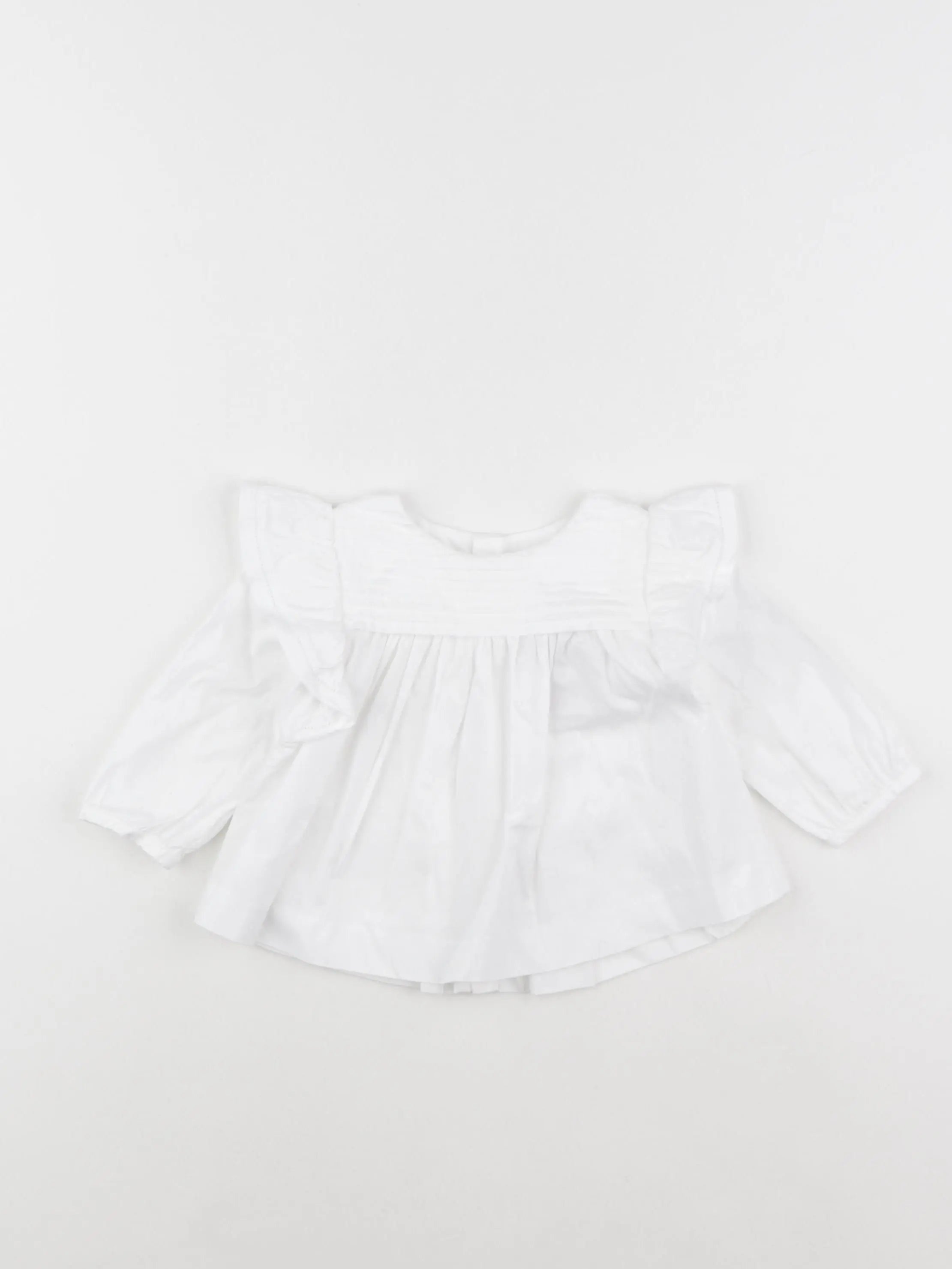 Jacadi - blouse blanc - 6 mois