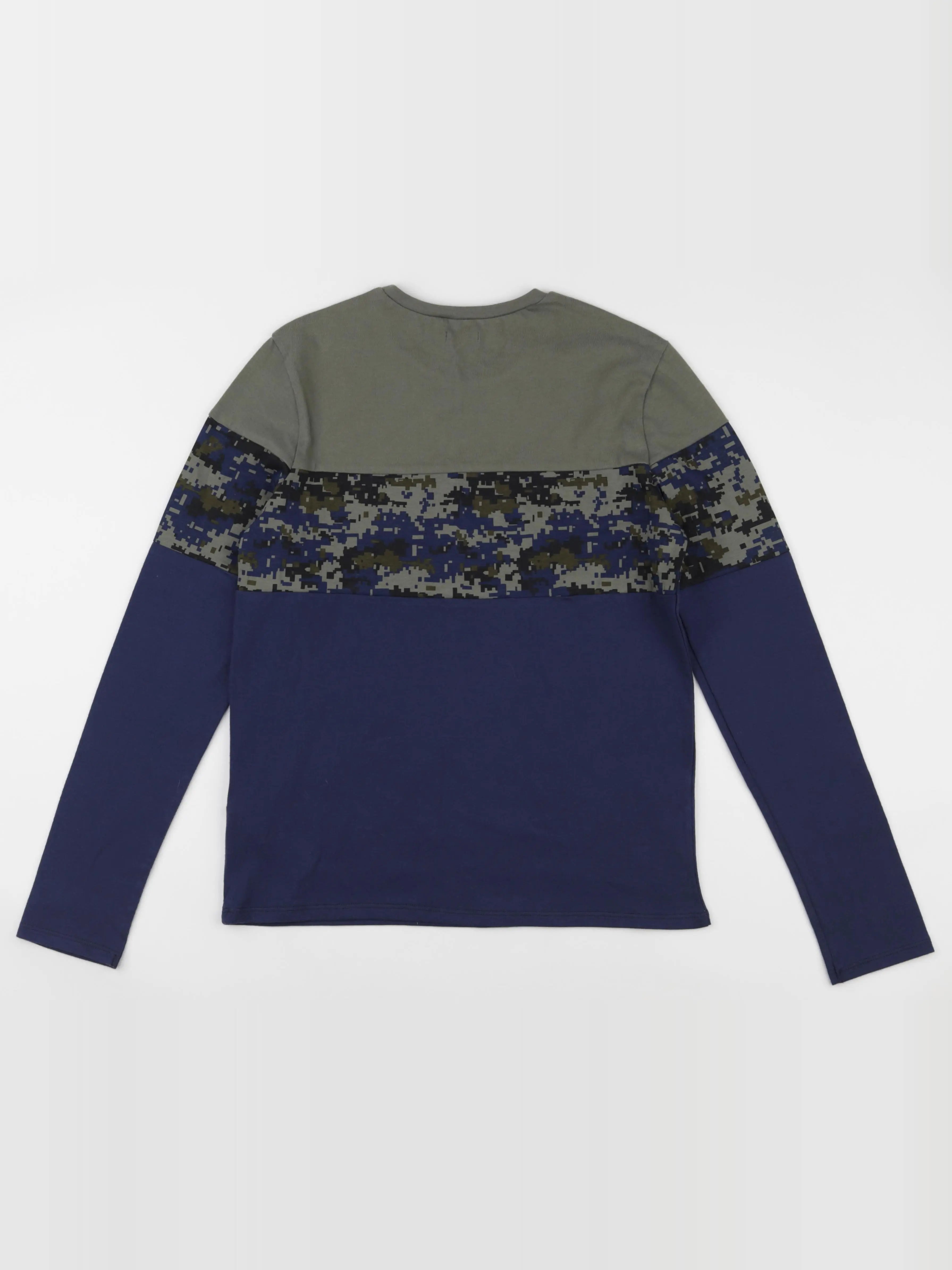 IKKS - tee-shirt vert, bleu - 14 ans