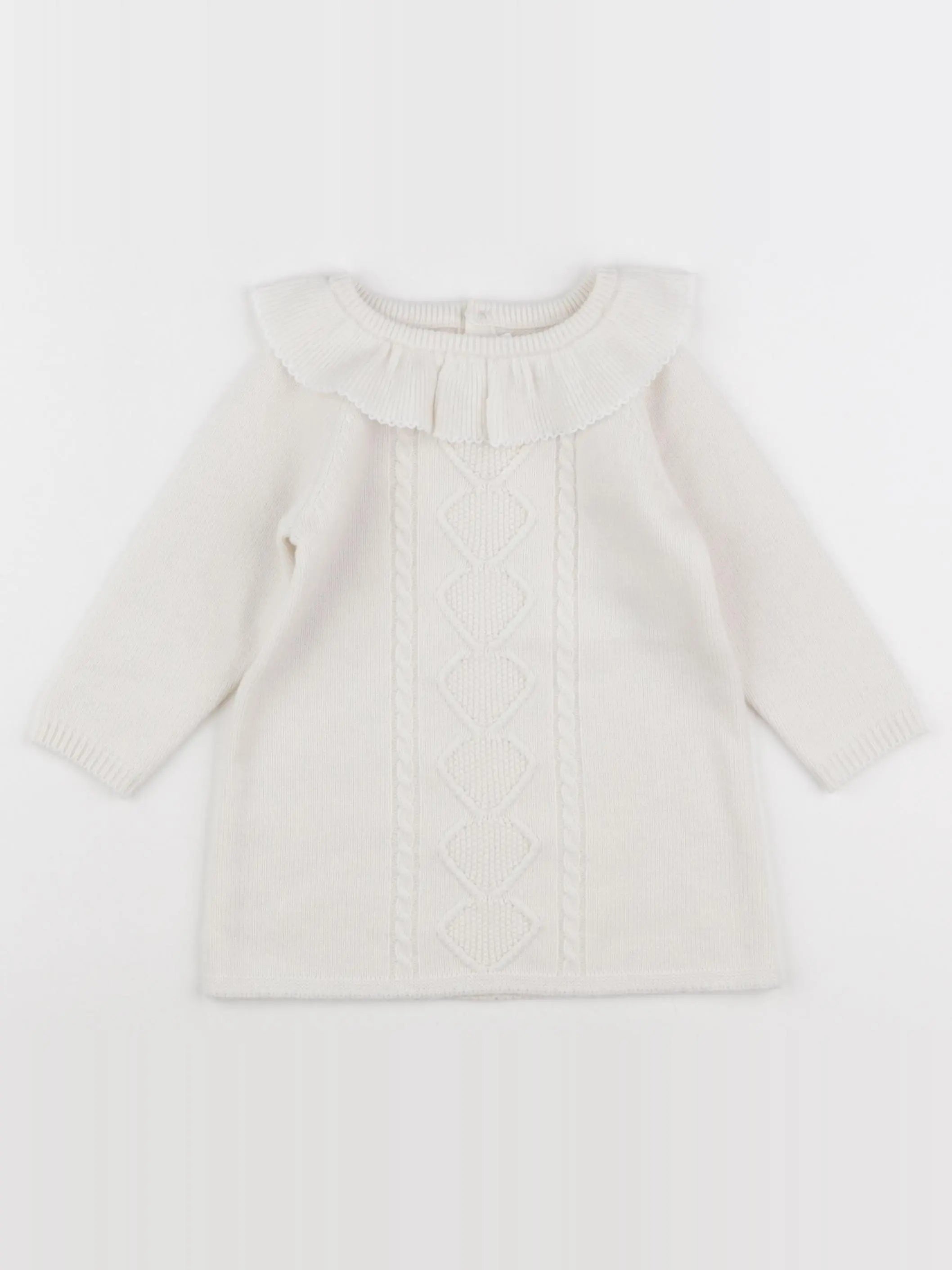 Jacadi - robe beige - 12 mois