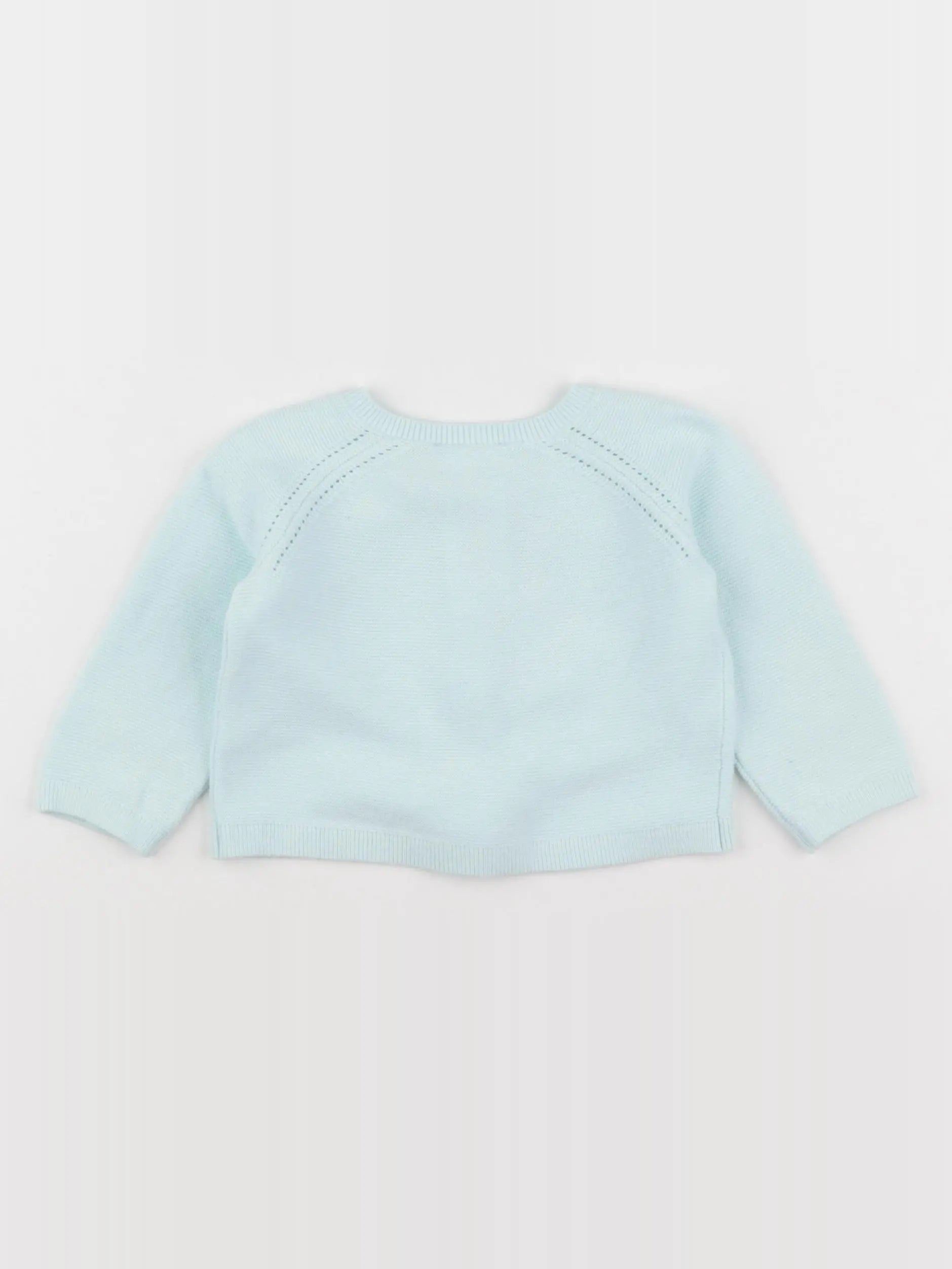 Jacadi - gilet vert - 6 mois