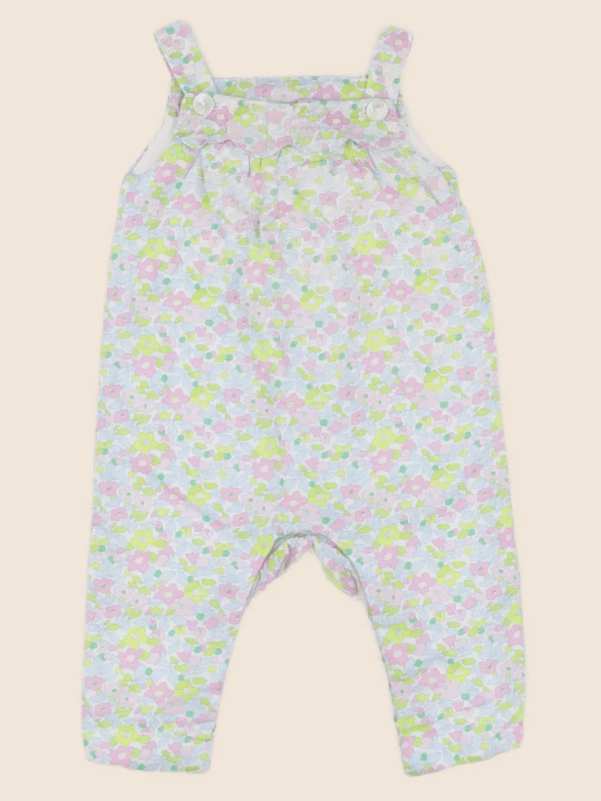 Jacadi - combinaison liberty multicolore - 6 mois