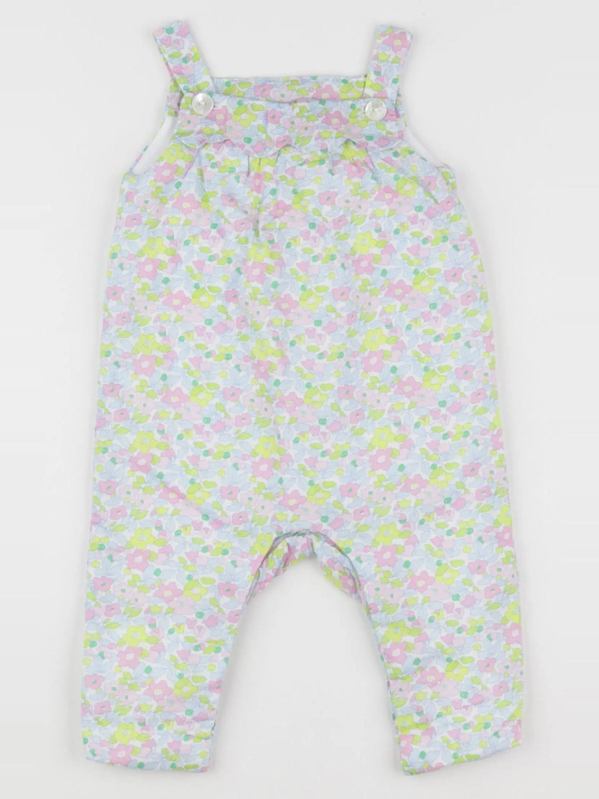 Jacadi - combinaison liberty multicolore - 6 mois