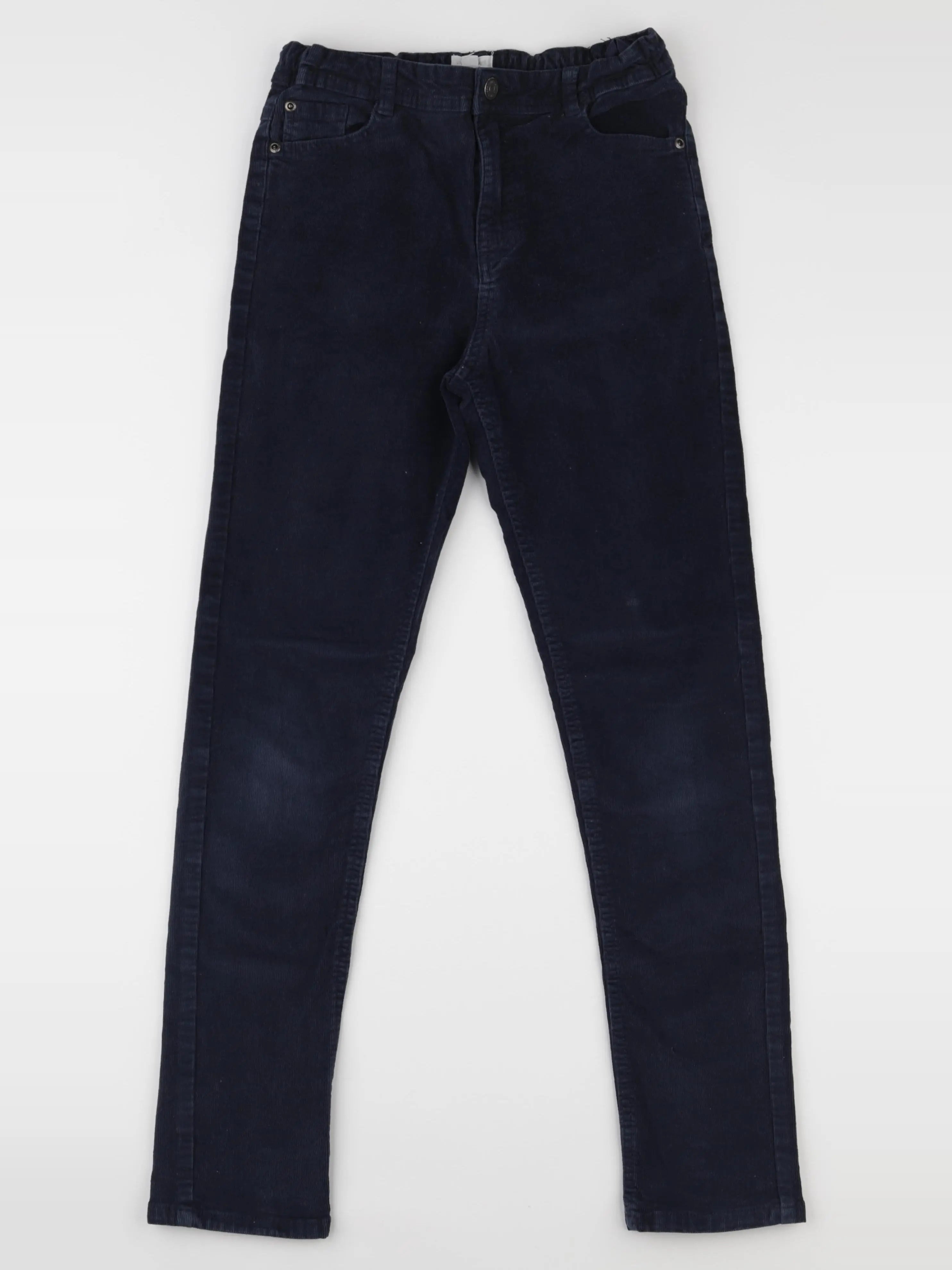 Vertbaudet - pantalon bleu - 12 ans