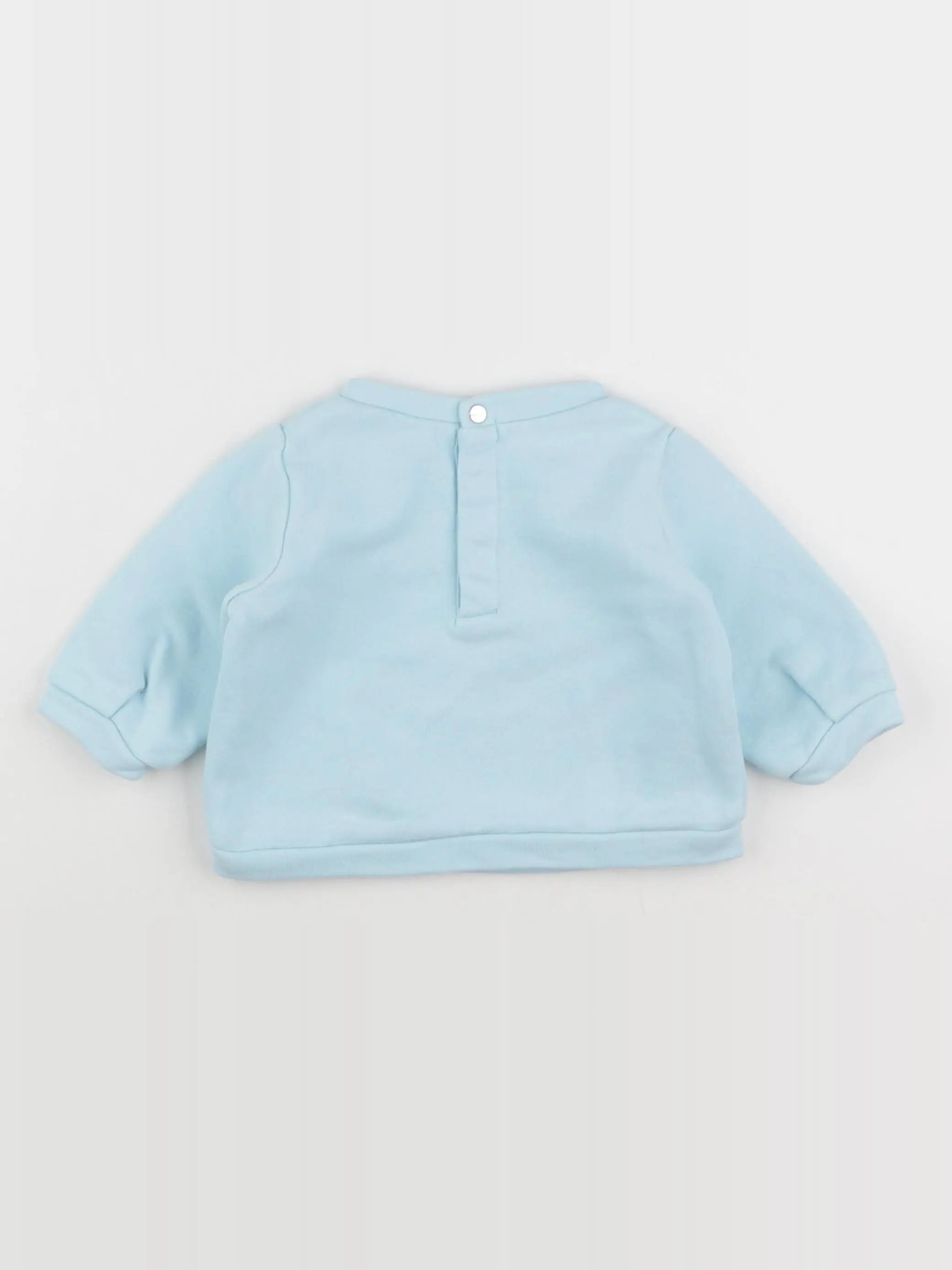 Jacadi - sweat bleu - 6 mois