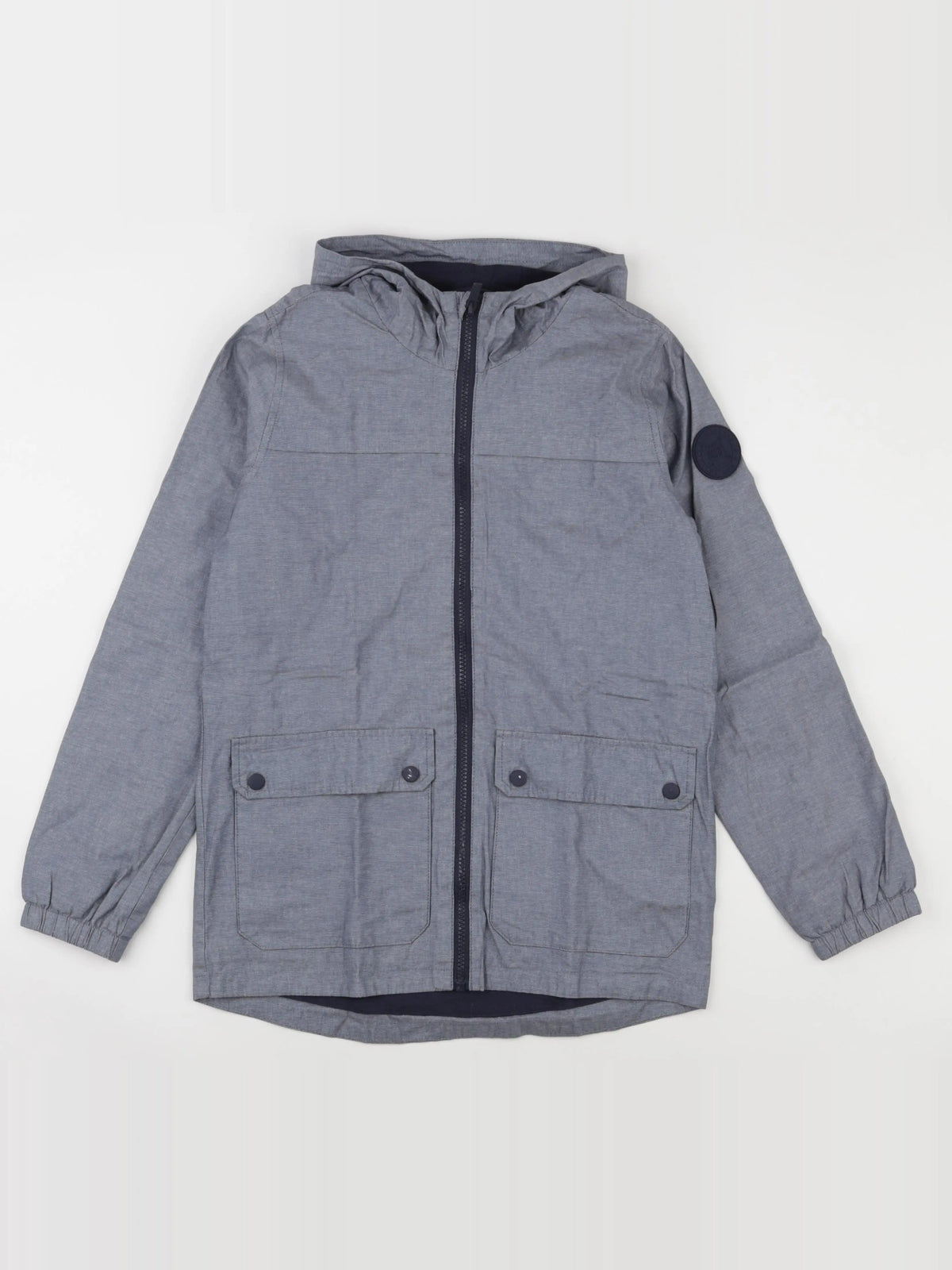 Vertbaudet - imperméable bleu - 12 ans