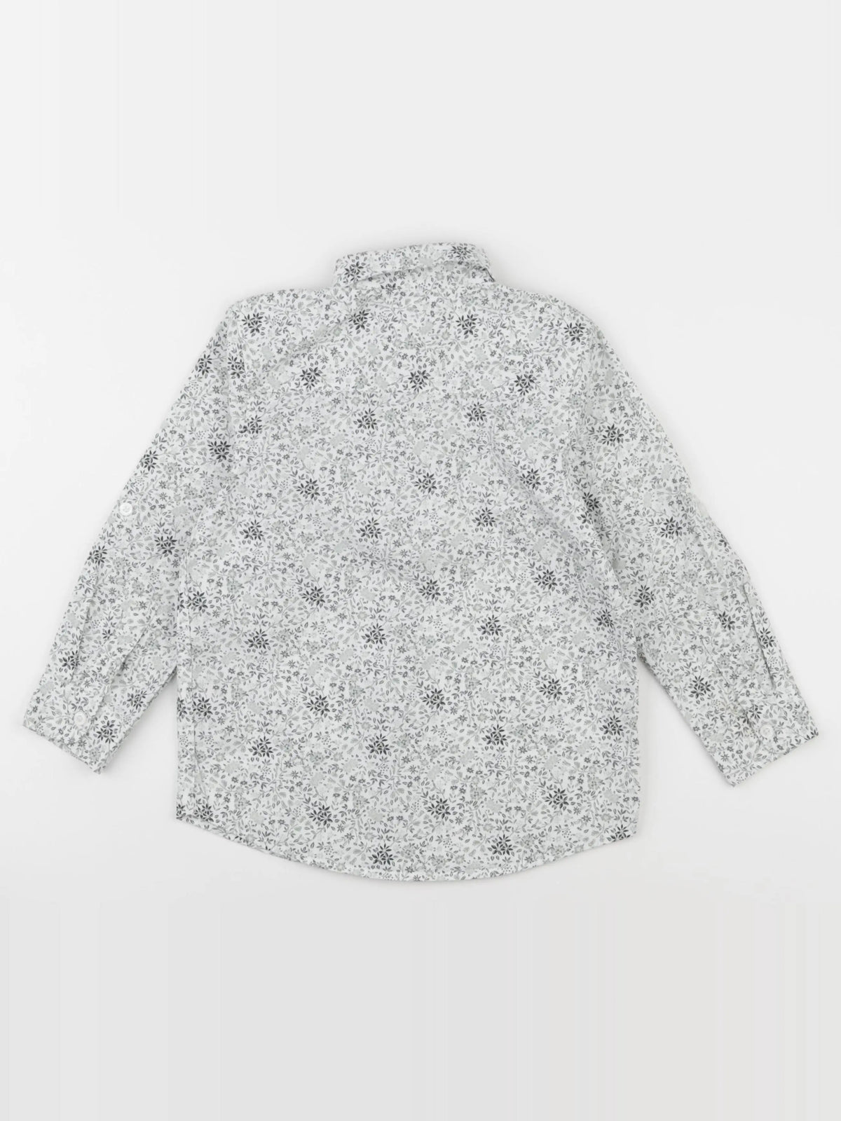 Vertbaudet - chemise vert - 2 ans