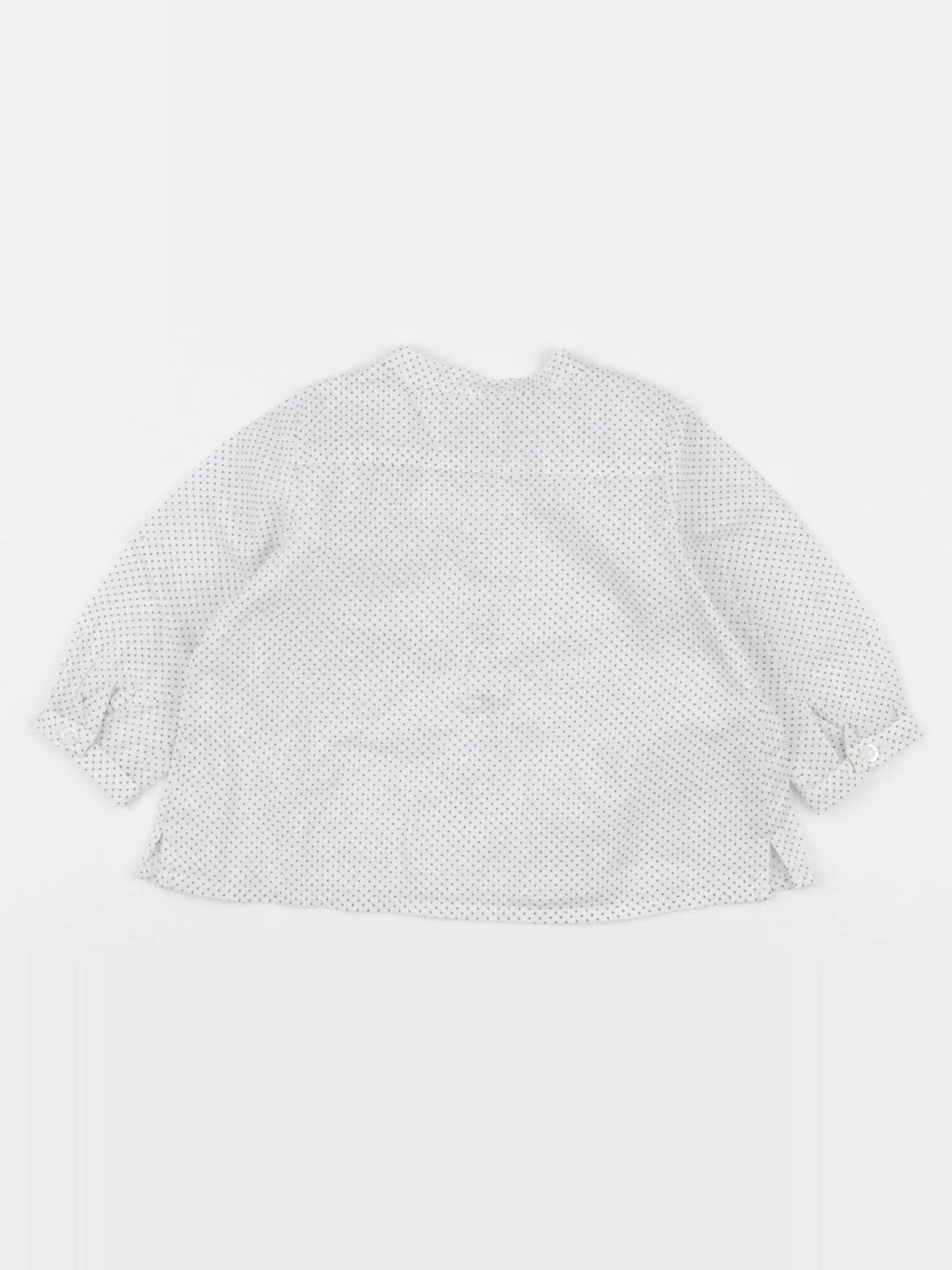 Bonpoint - blouse bleu - 3 mois