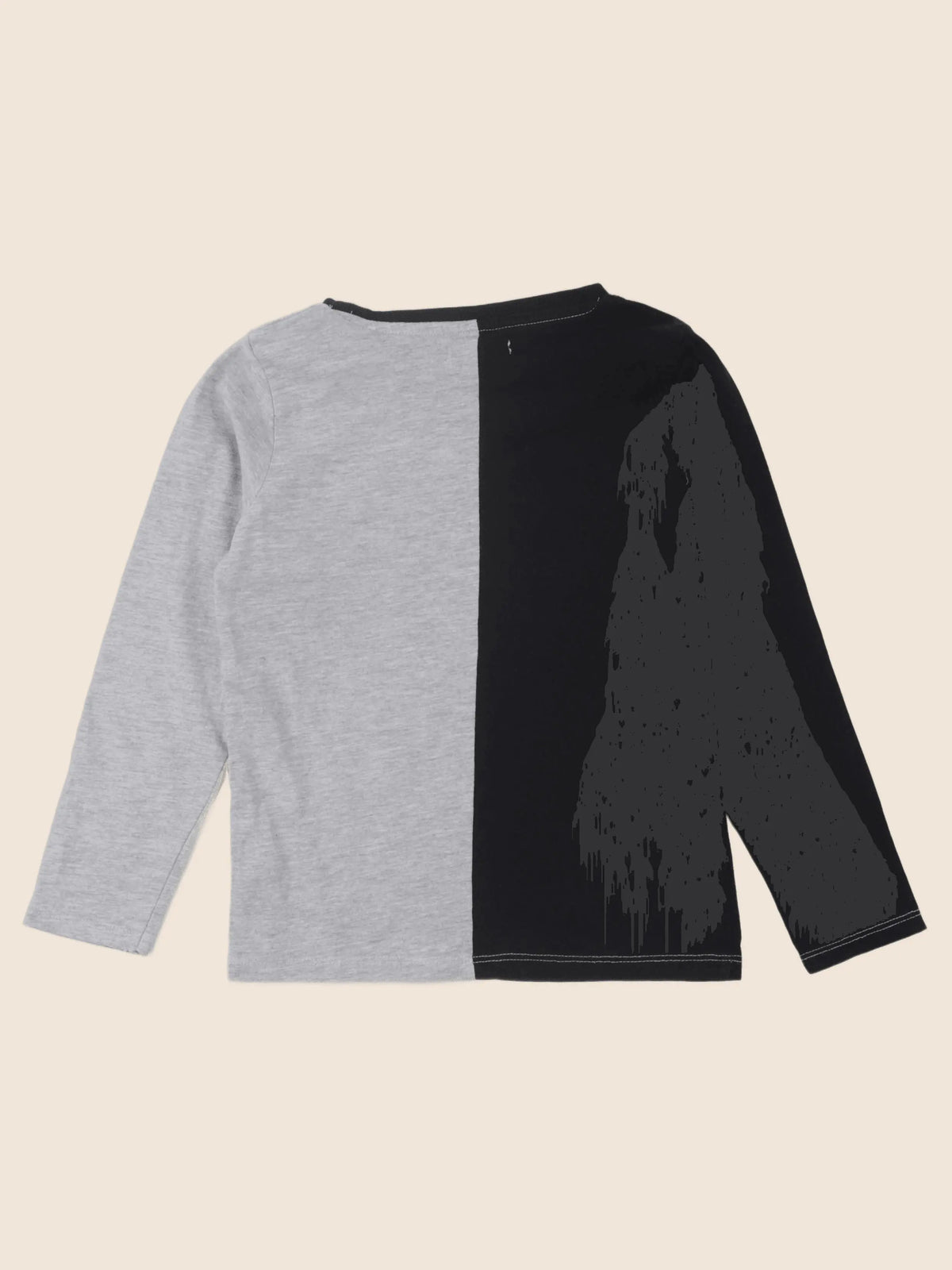 Storytelling - tee-shirt gris, noir - 8 ans