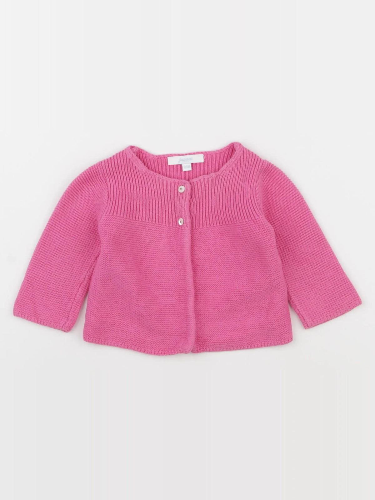 Jacadi - gilet rose - 3 mois