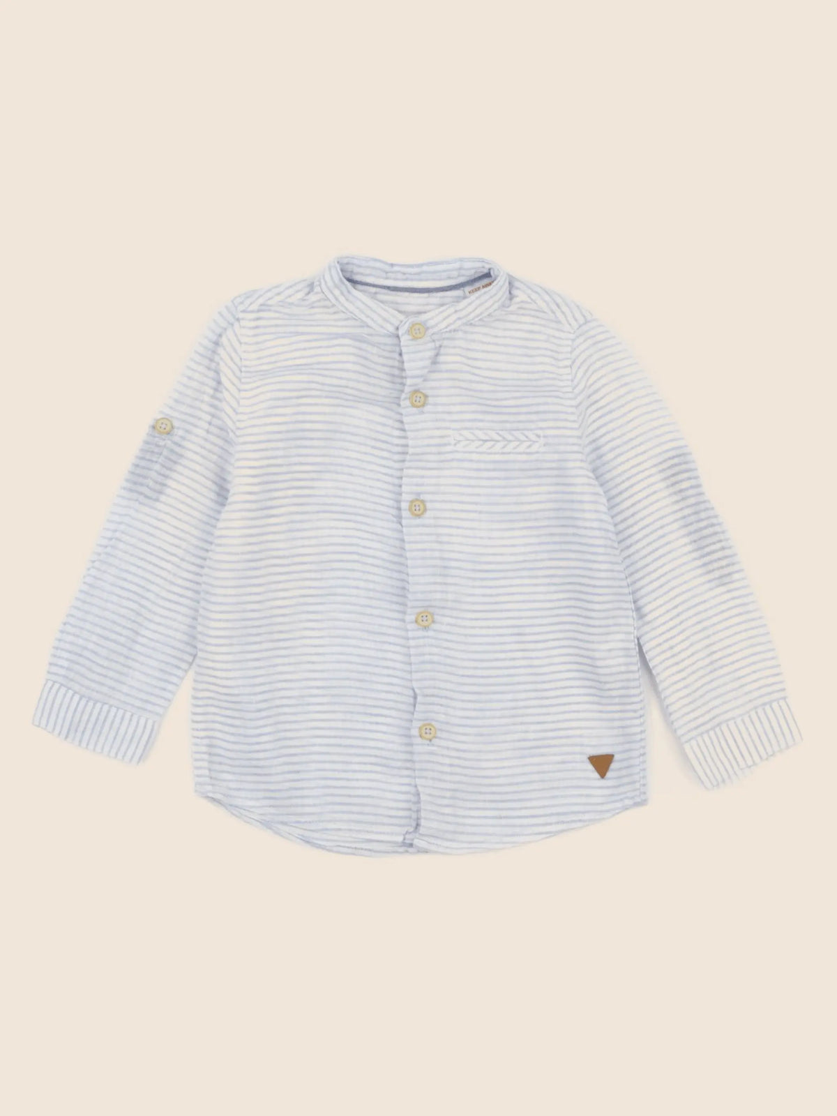 Zara - chemise bleu - 12/18 mois