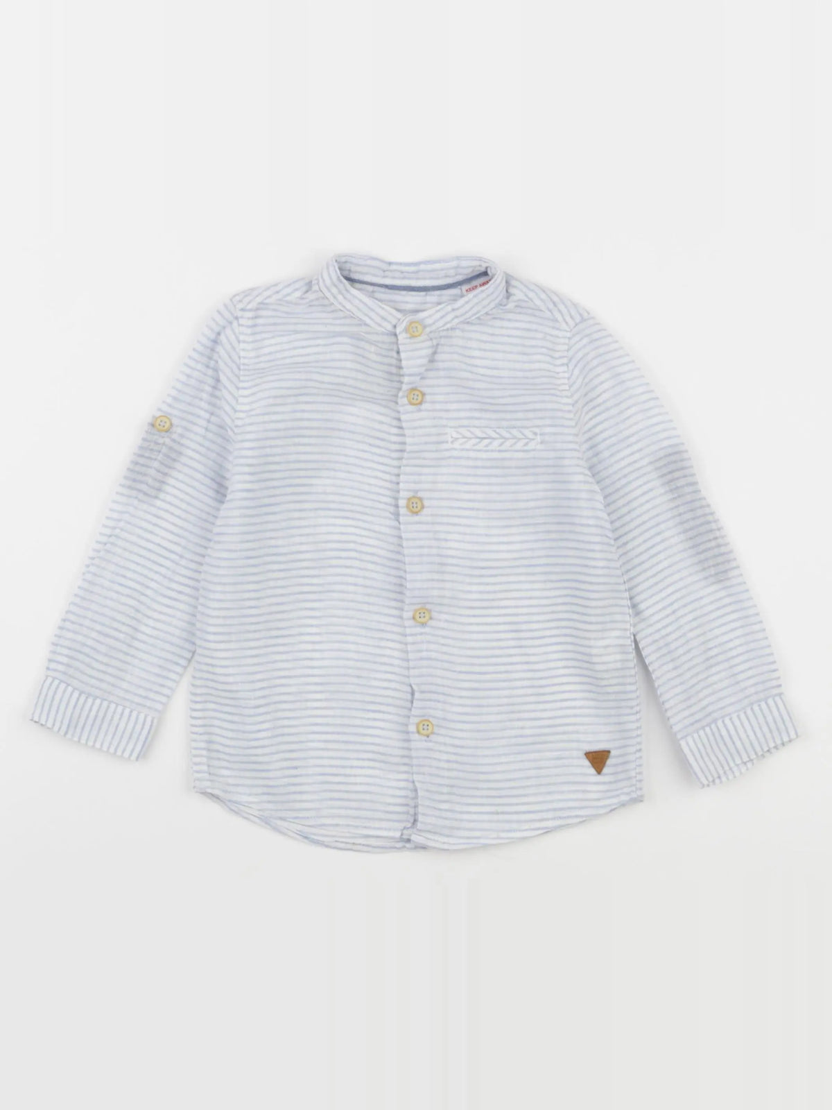 Zara - chemise bleu - 12/18 mois