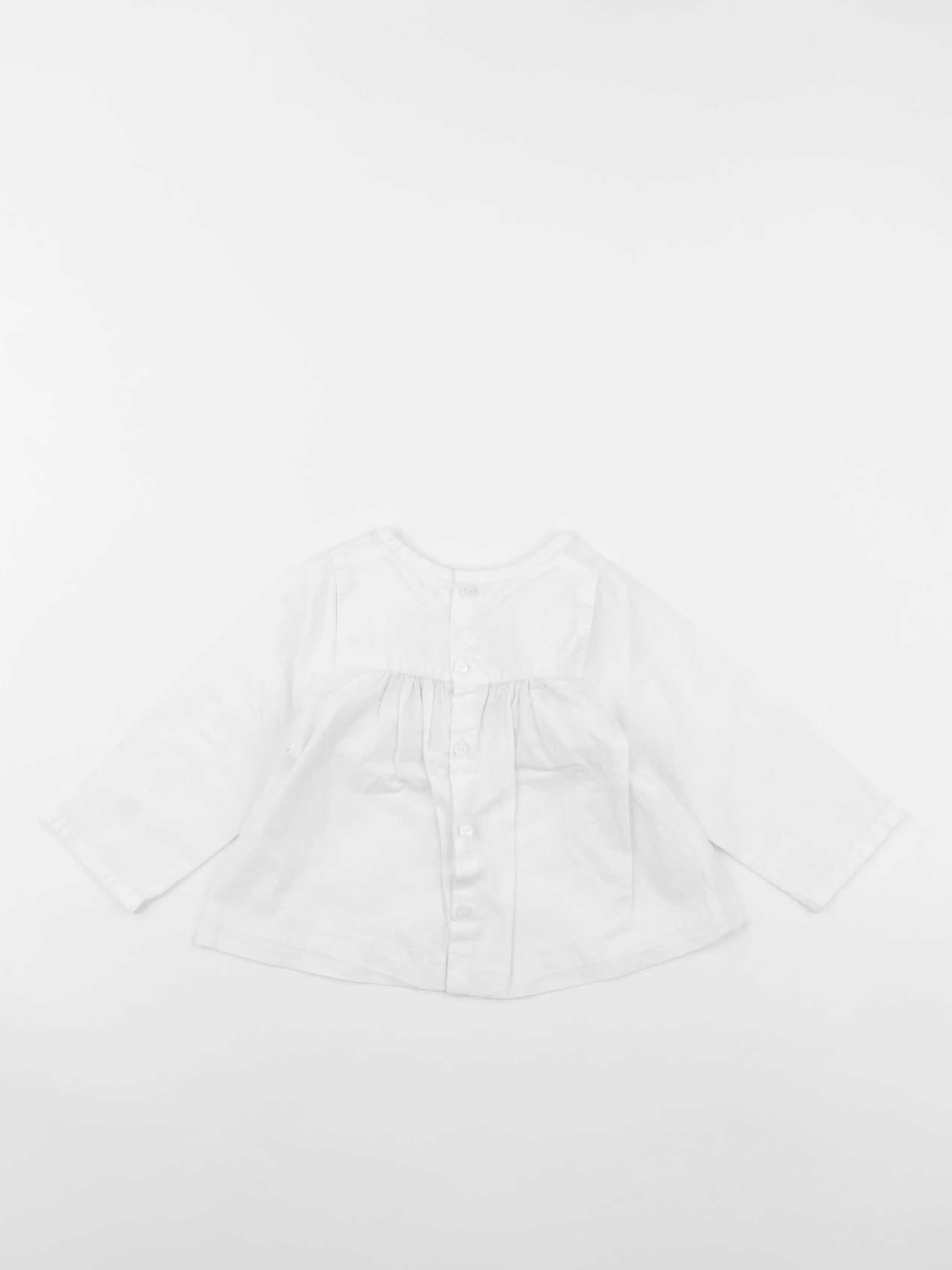 Jacadi - blouse blanc - 12 mois