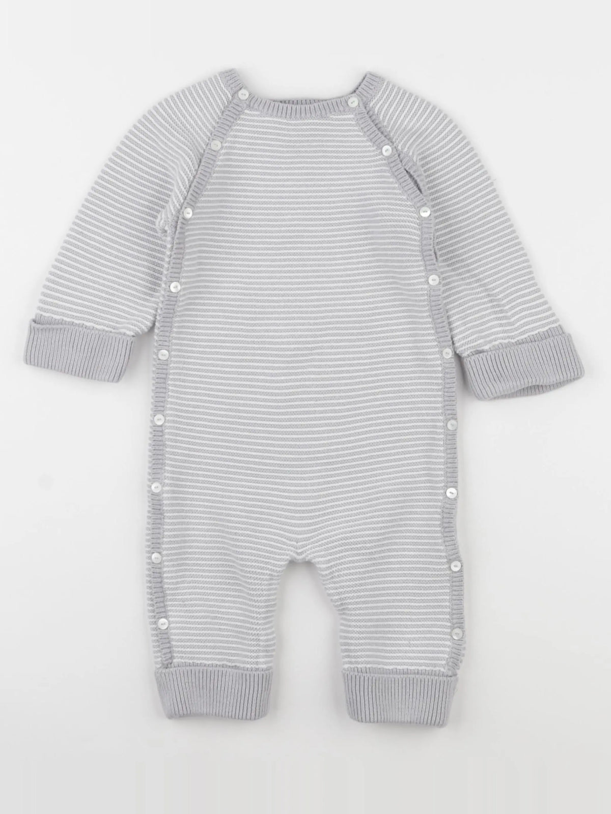 Jacadi - combinaison gris - 12 mois