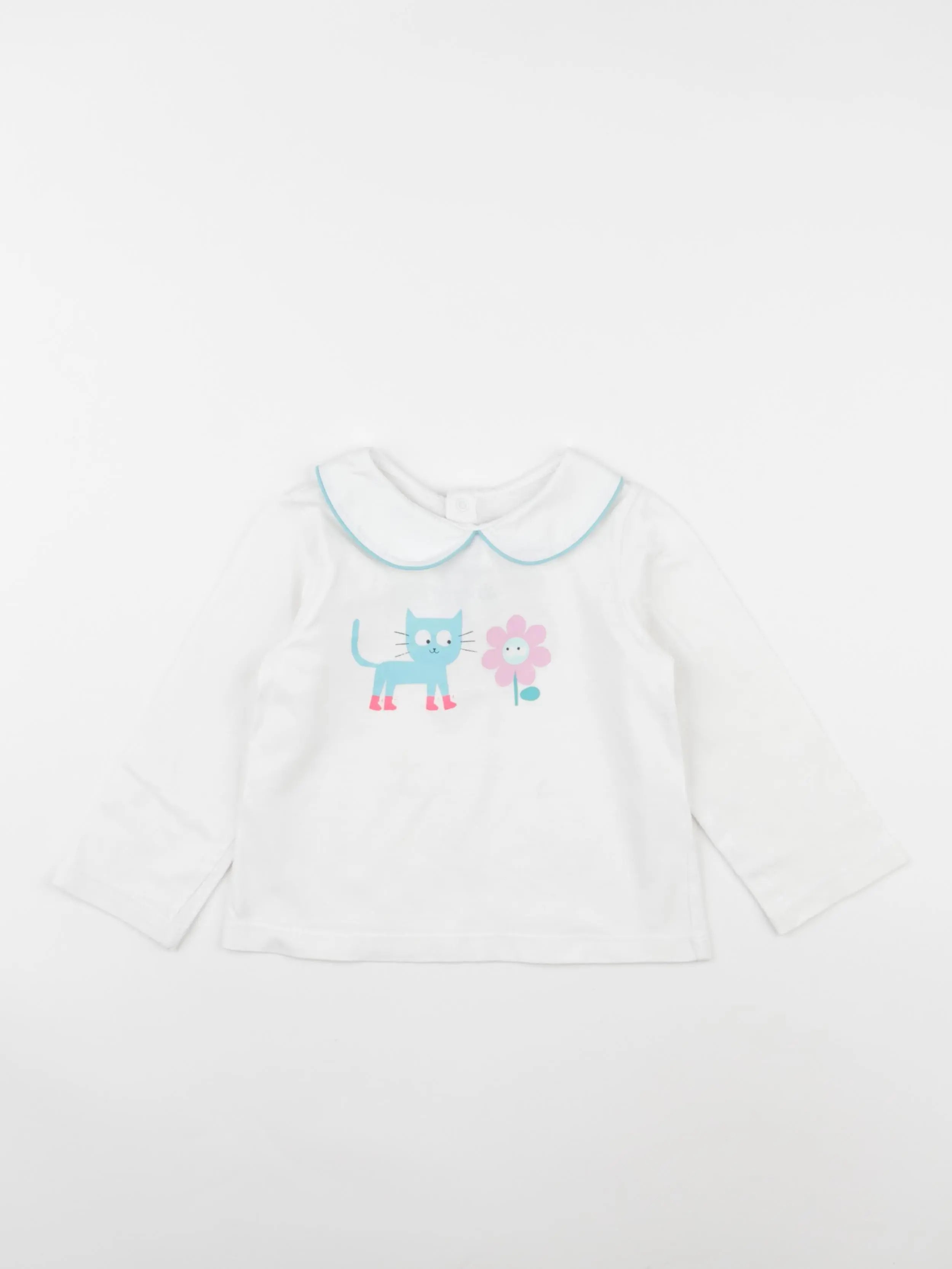 Jacadi - tee-shirt blanc - 36 mois