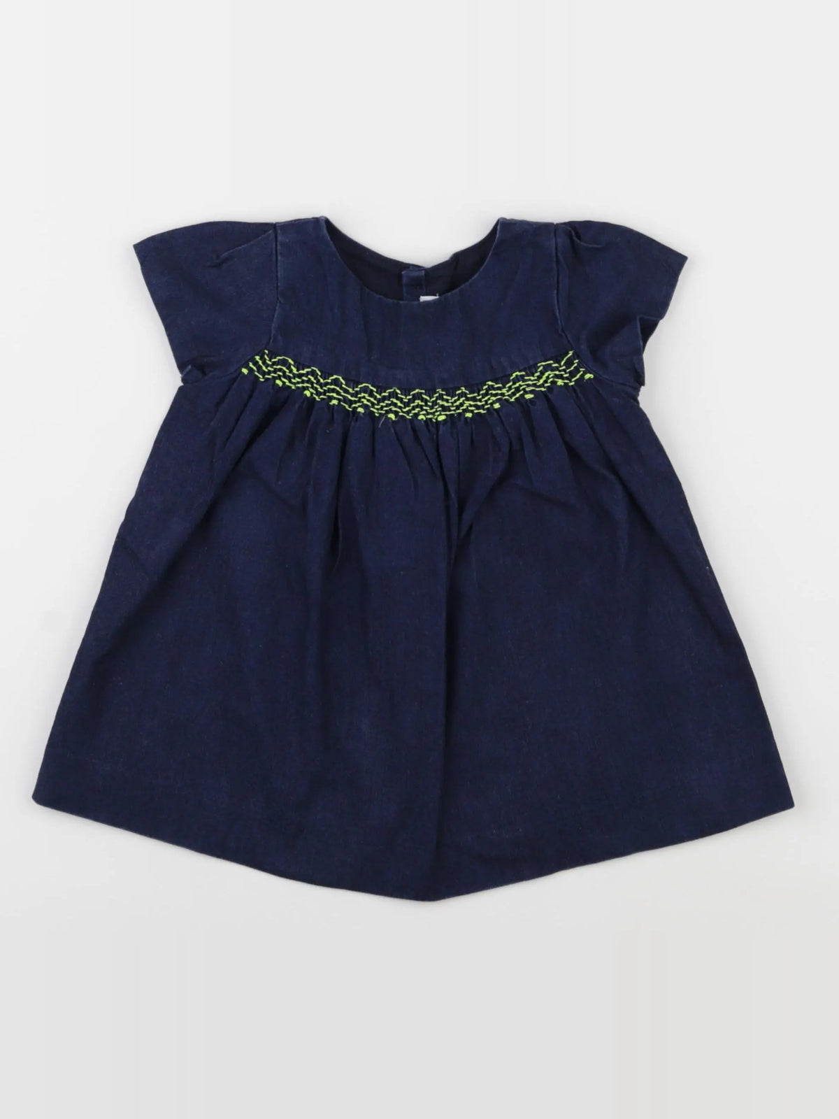 Jacadi - robe bleu - 12 mois