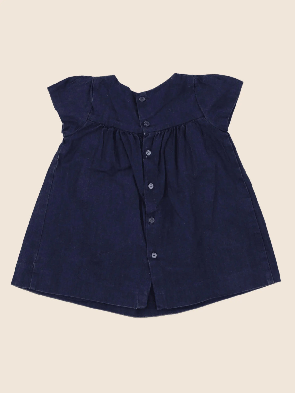 Jacadi - robe bleu - 12 mois