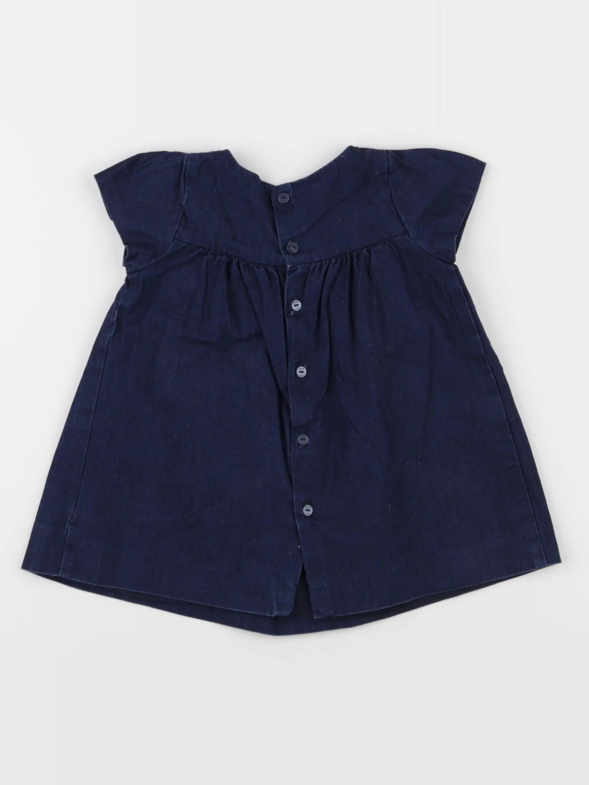 Jacadi - robe bleu - 12 mois