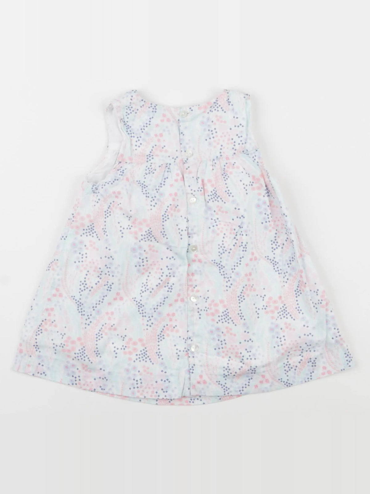 Jacadi - robe bleu - 12 mois