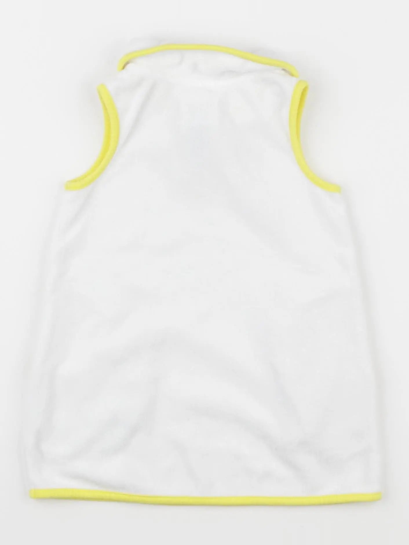 Jacadi - robe jaune, blanc - 12 mois