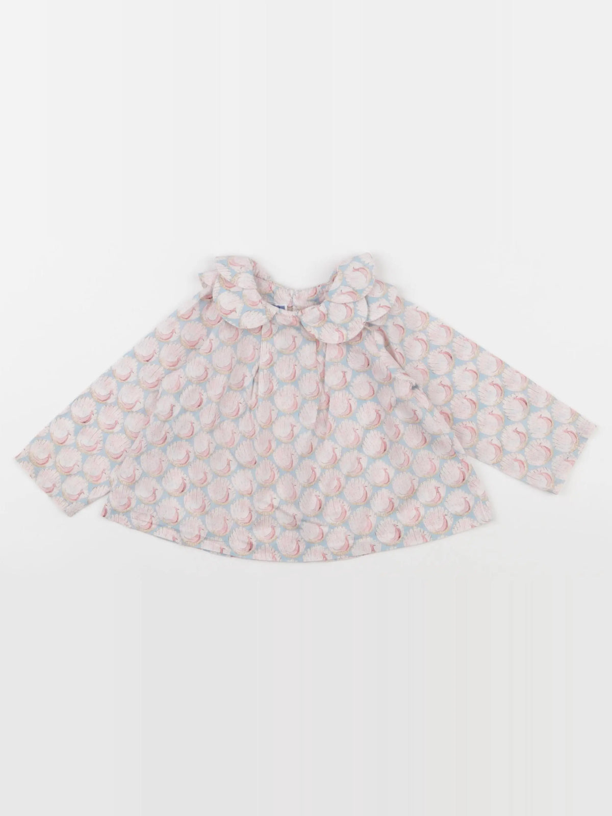 Jacadi - blouse liberty rose - 12 mois