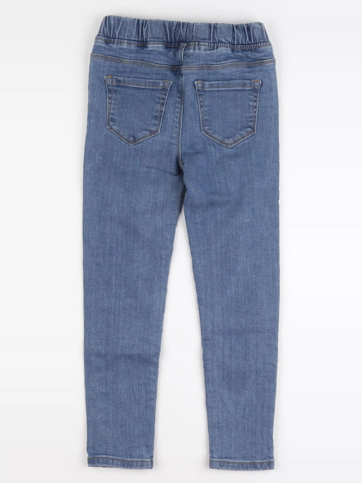 Vertbaudet - jegging bleu - 7 ans