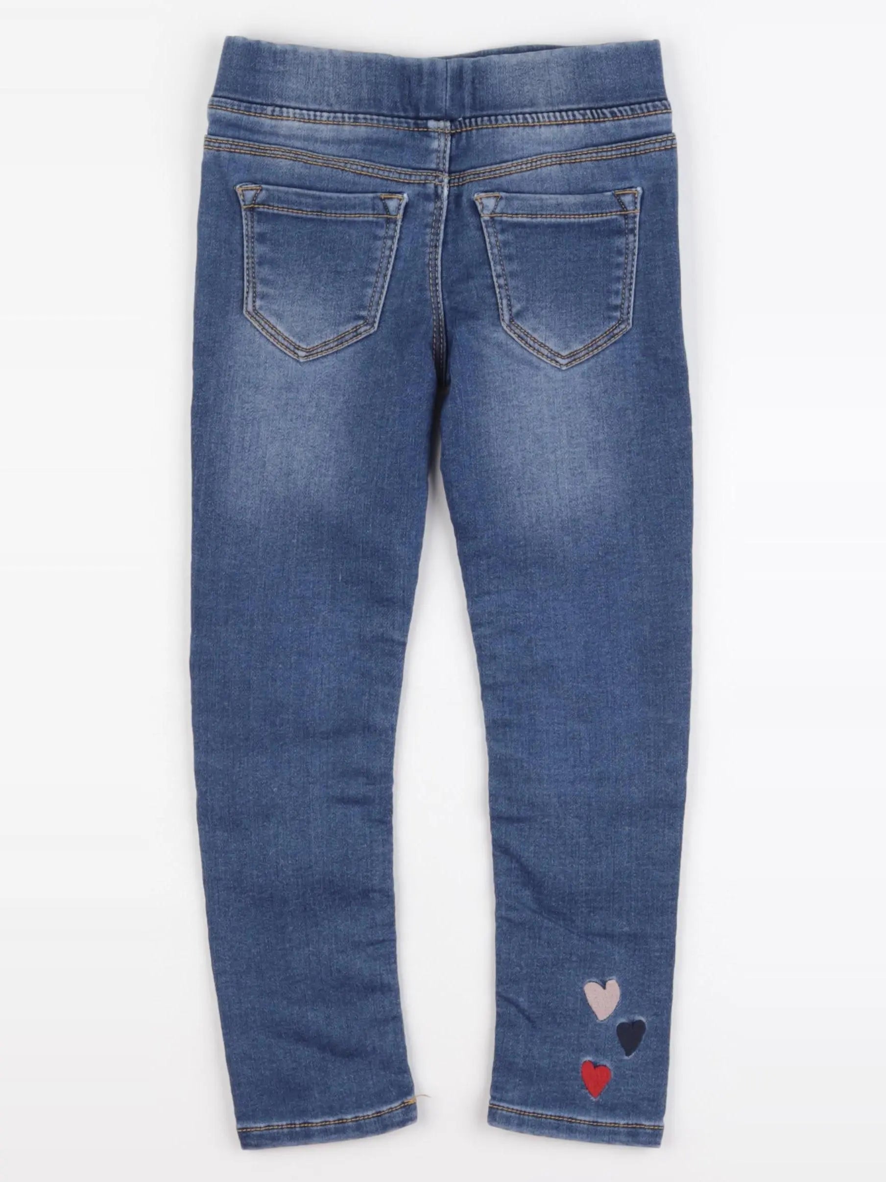 Vertbaudet - jegging bleu - 5 ans