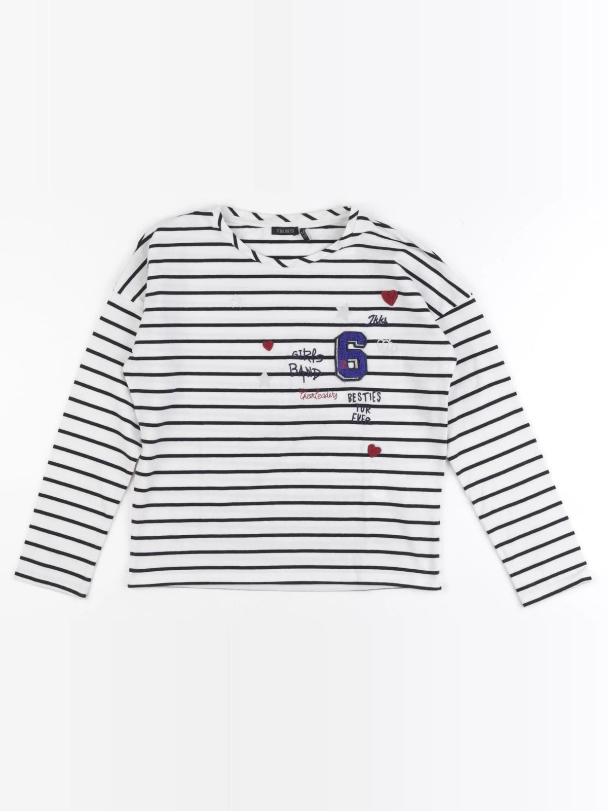 IKKS - tee-shirt blanc - 8 ans