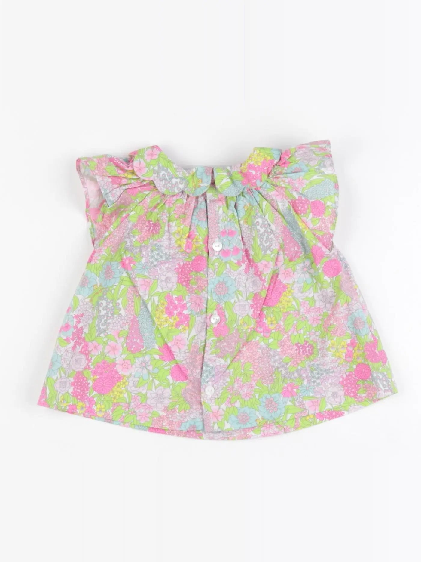 Jacadi - blouse liberty multicolore - 3 mois