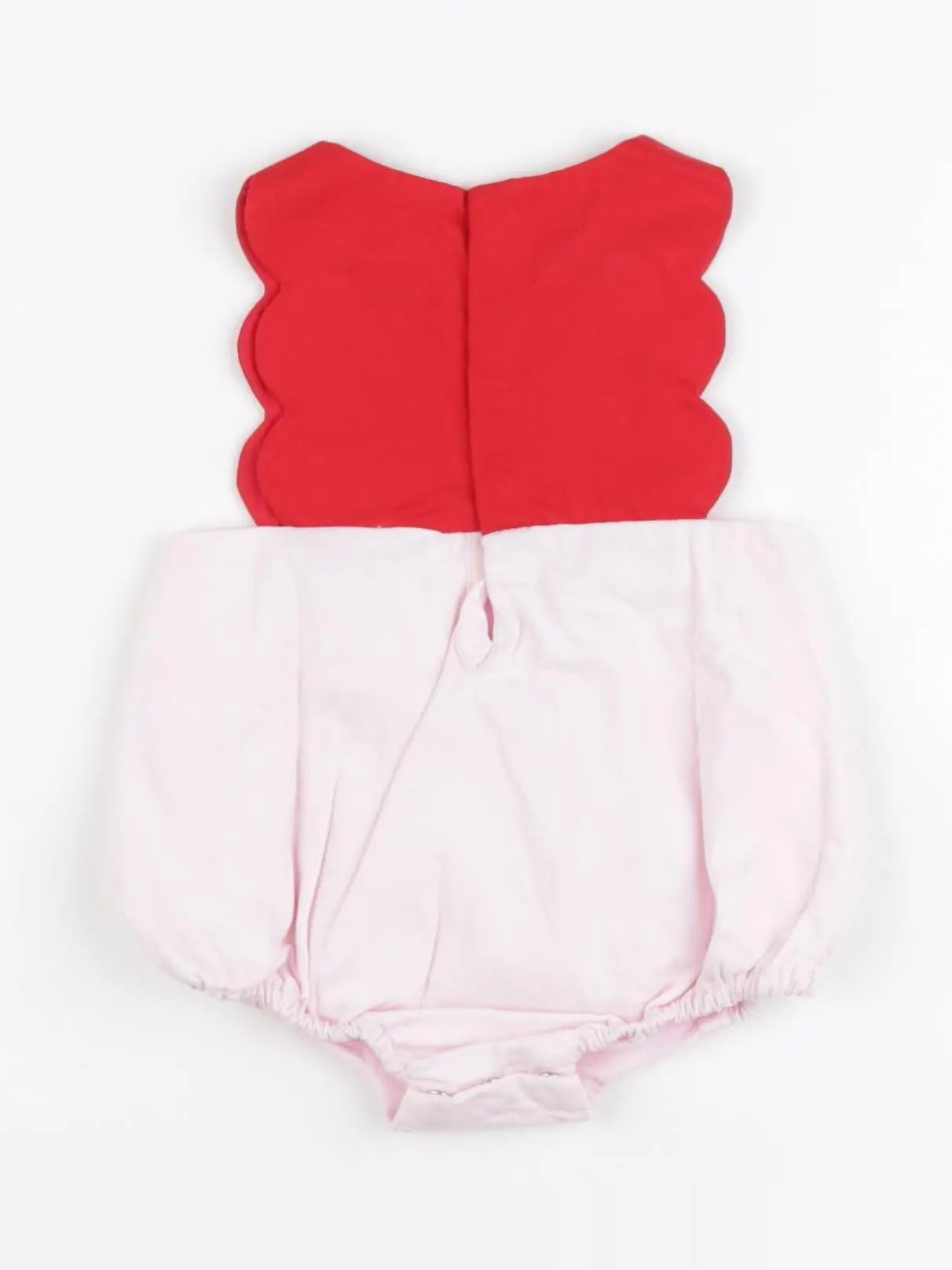 Jacadi - combinaison rouge, rose - 3 mois