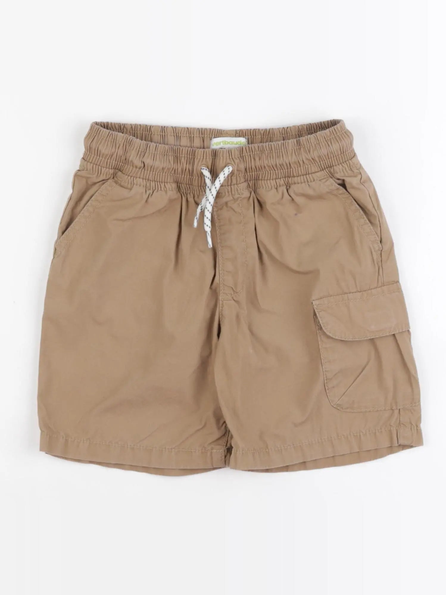 Vertbaudet - short marron - 7 ans