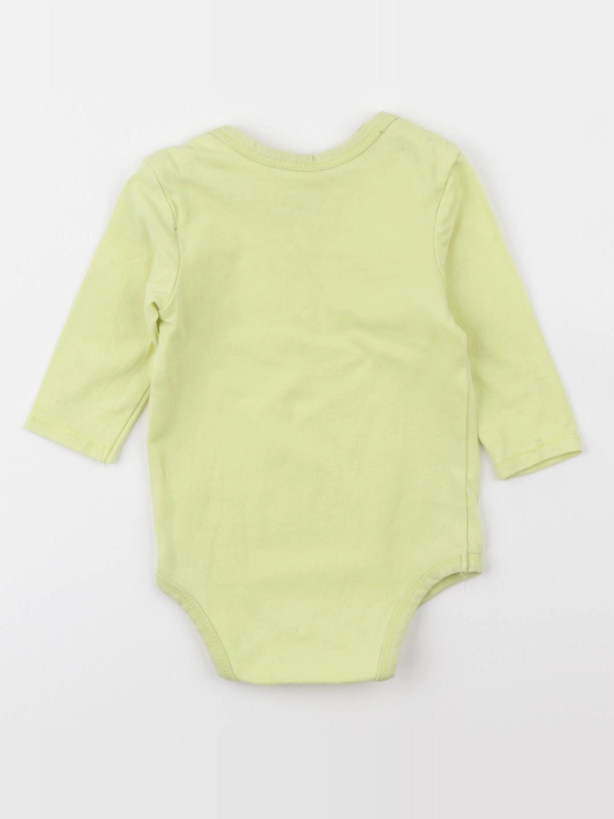 Tape à l'oeil - body jaune - 3 mois