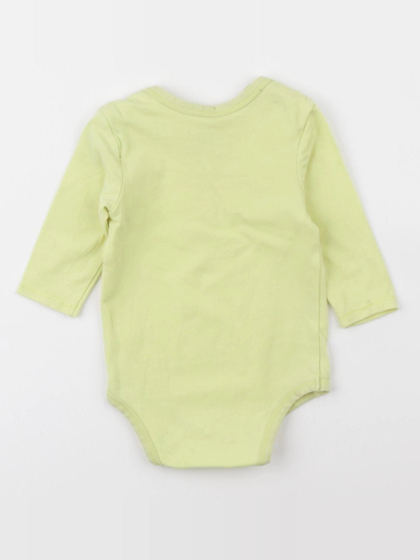 Tape à l'oeil - body jaune - 3 mois