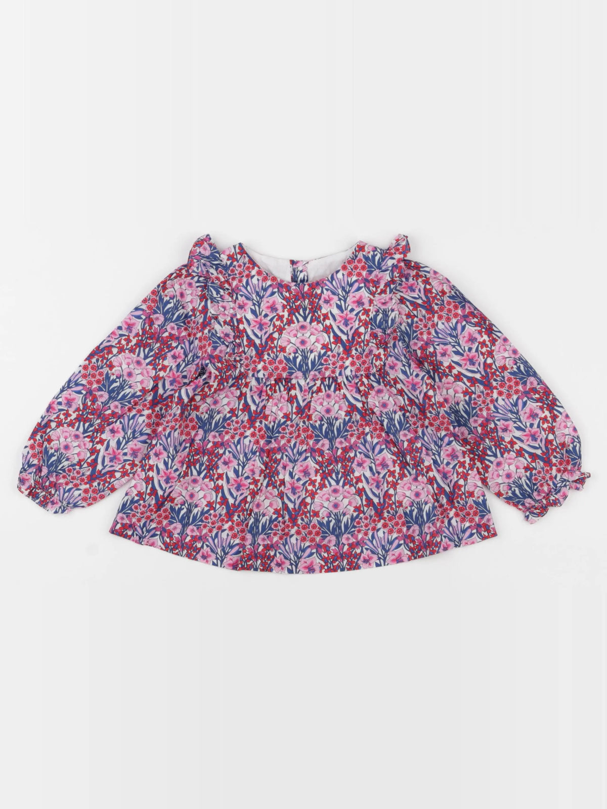 Jacadi - blouse liberty rose - 24 mois