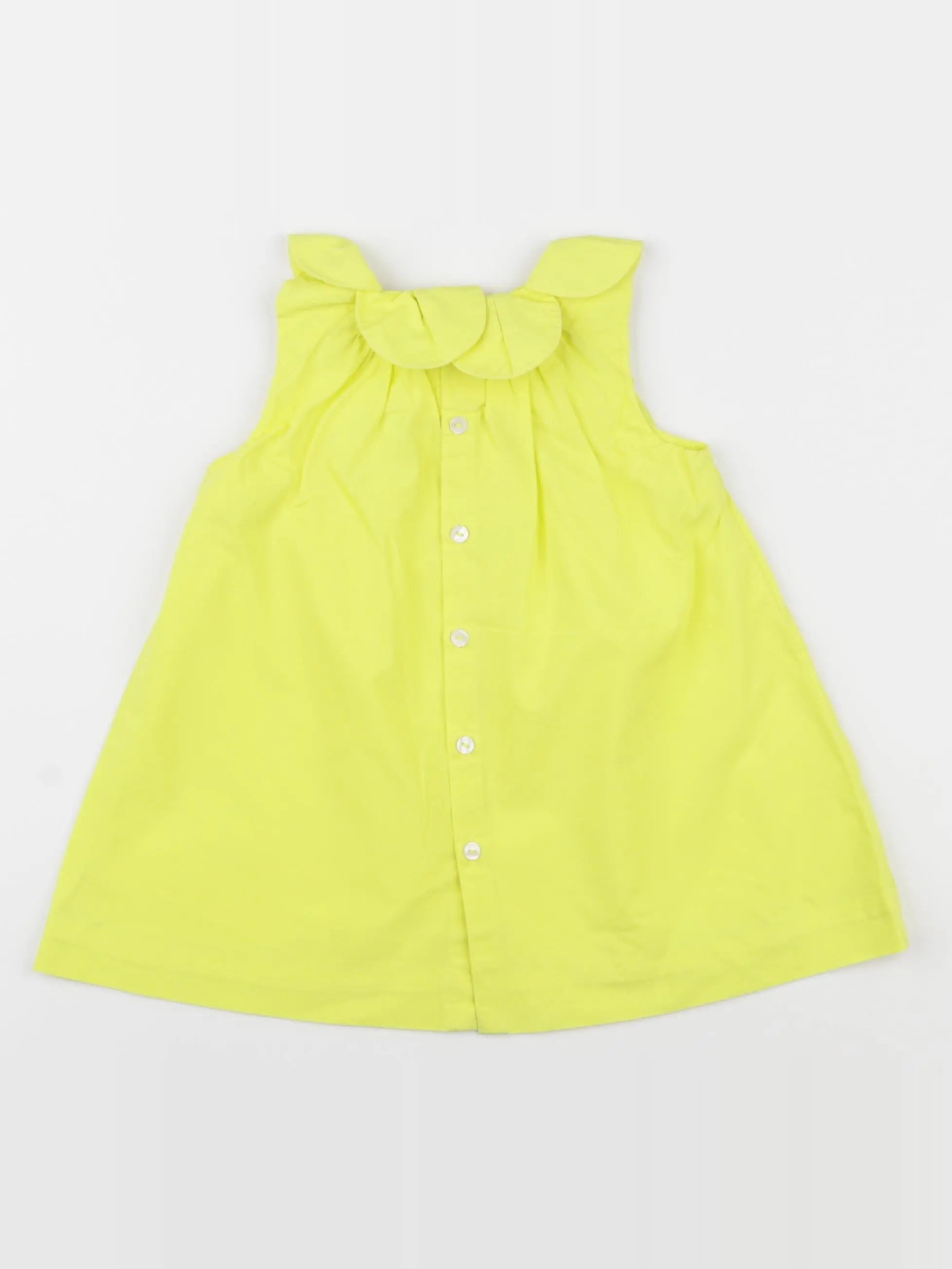 Jacadi - robe jaune - 12 mois