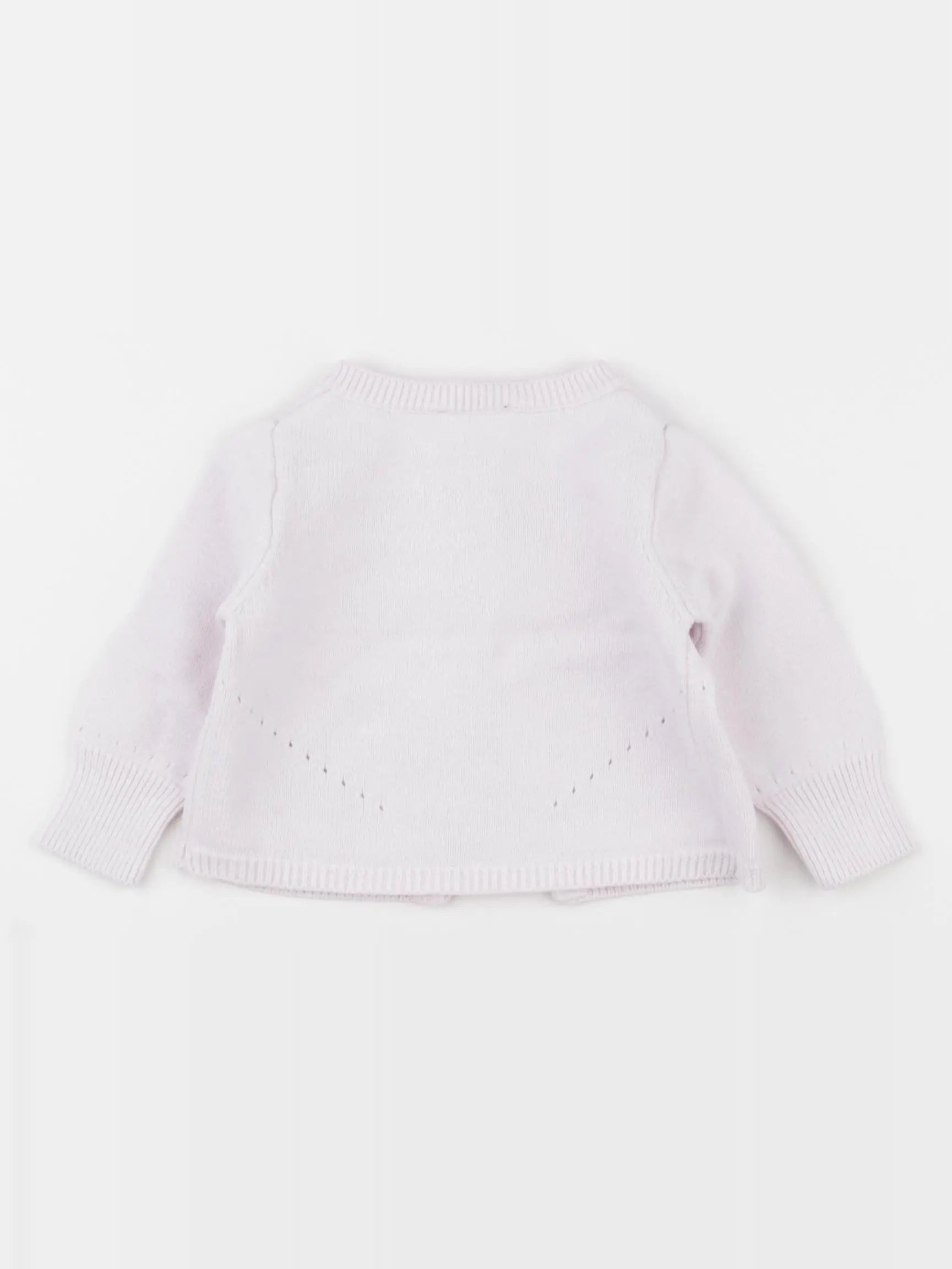Jacadi - gilet rose - 6 mois