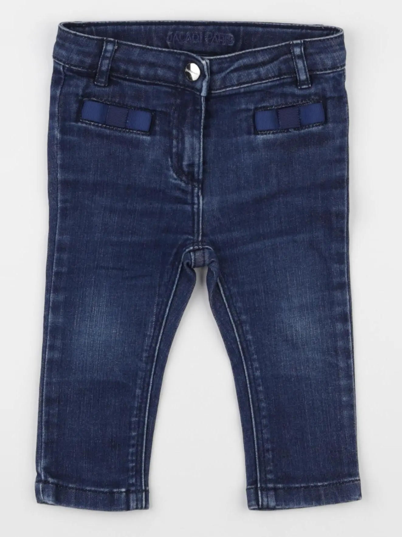 Jacadi - jean bleu - 12 mois