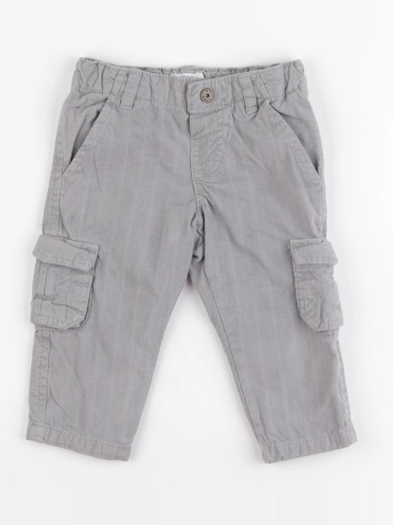 Boutchou - pantalon gris - 6 mois