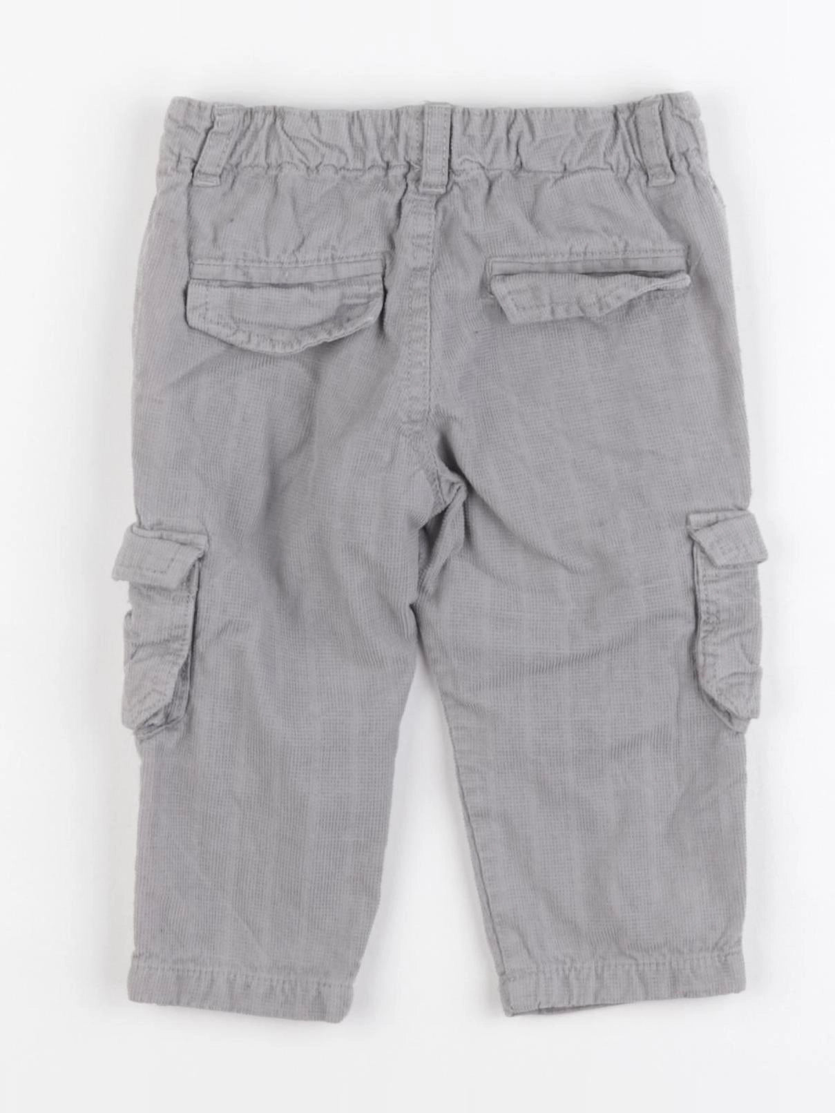 Boutchou - pantalon gris - 6 mois