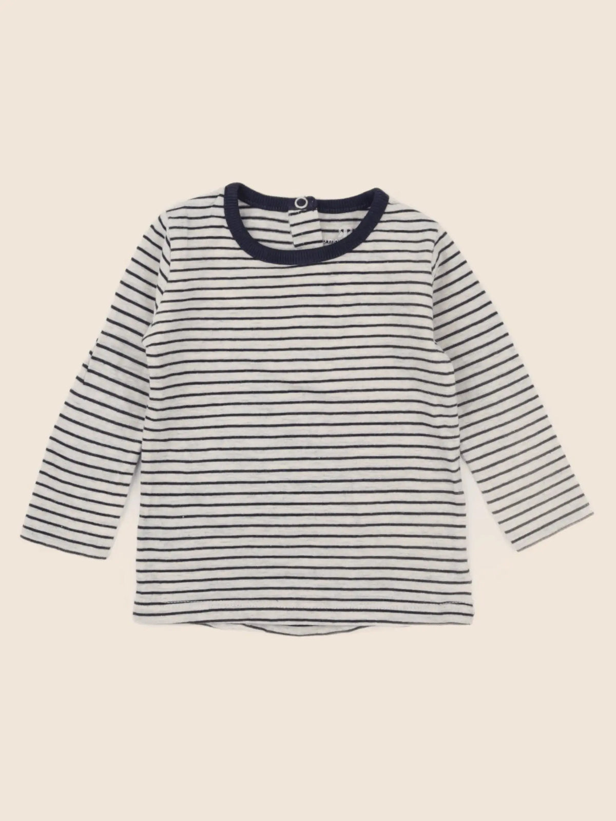 La Redoute - tee-shirt bleu, gris - 6 mois