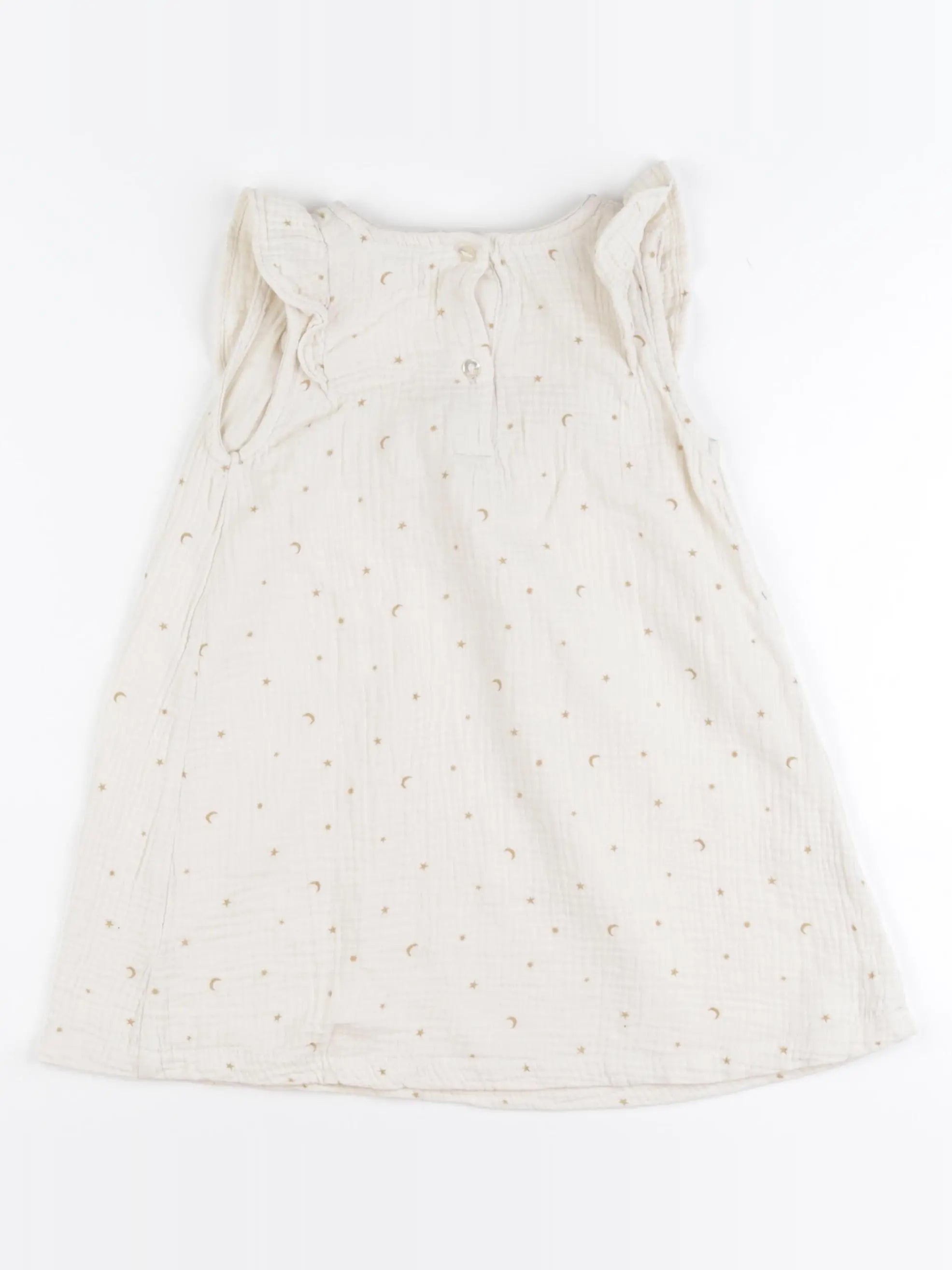 Vertbaudet - robe beige - 4 ans