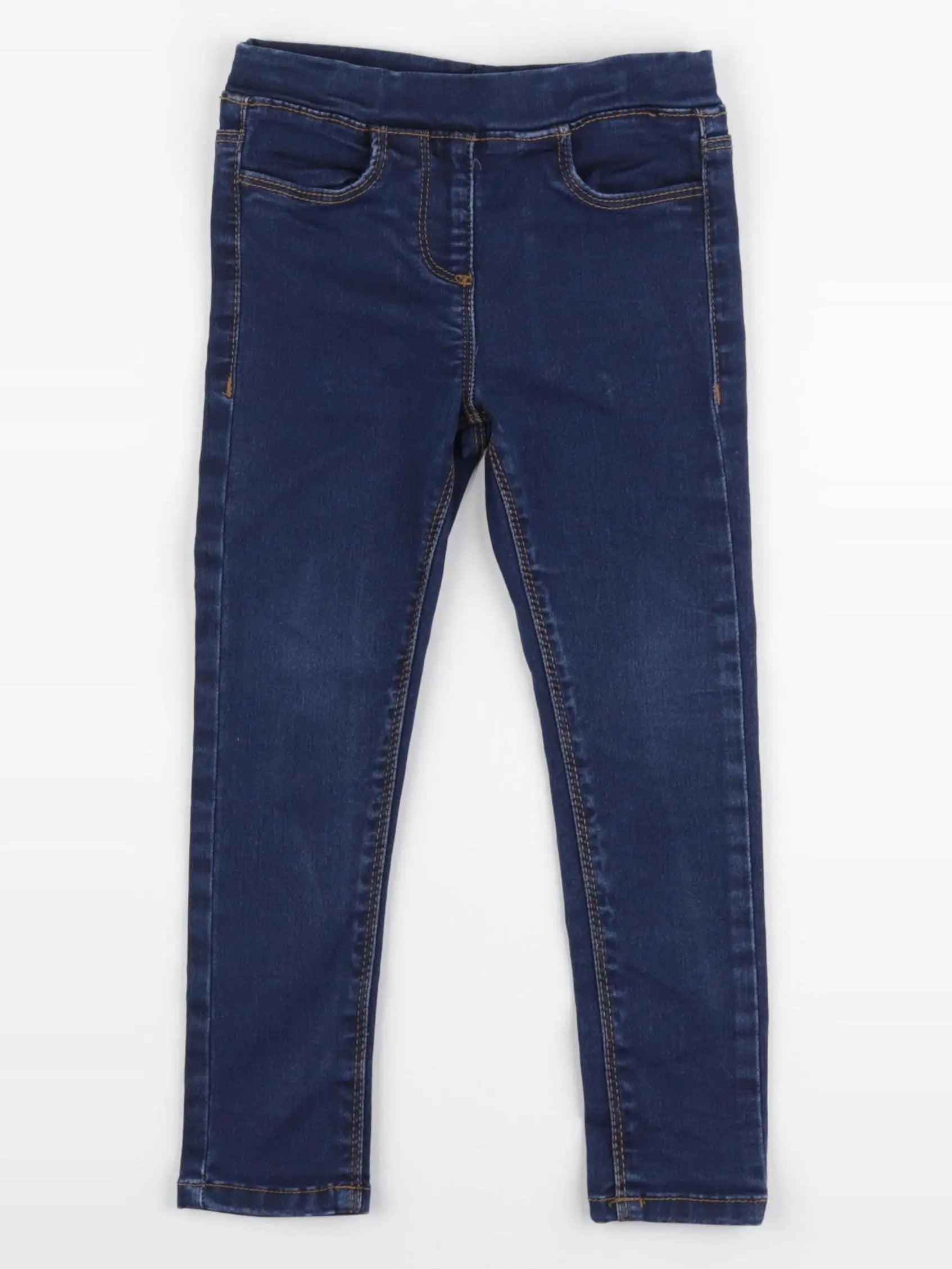Vertbaudet - jegging bleu - 4 ans