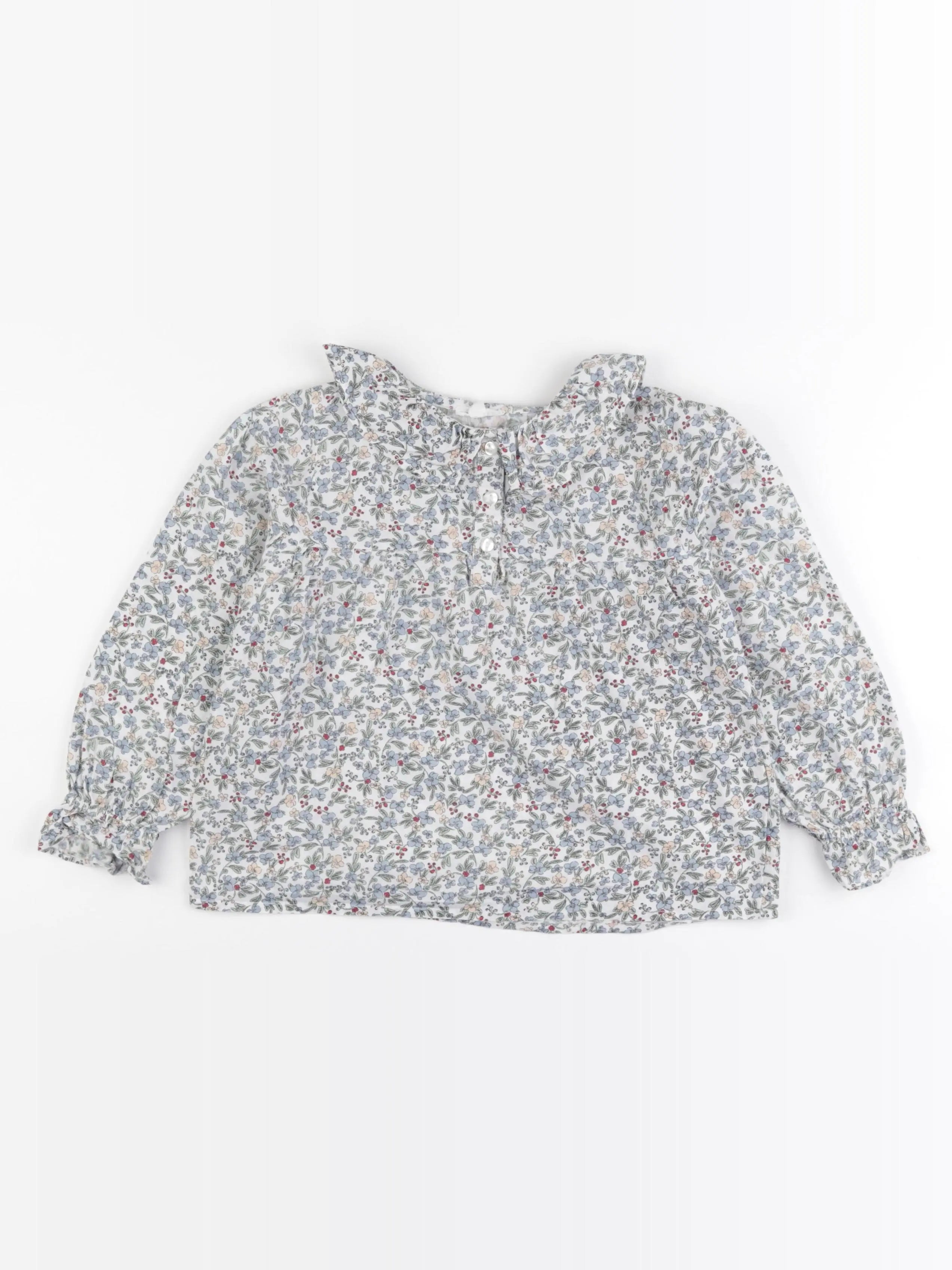 Vertbaudet - blouse multicolore - 7 ans