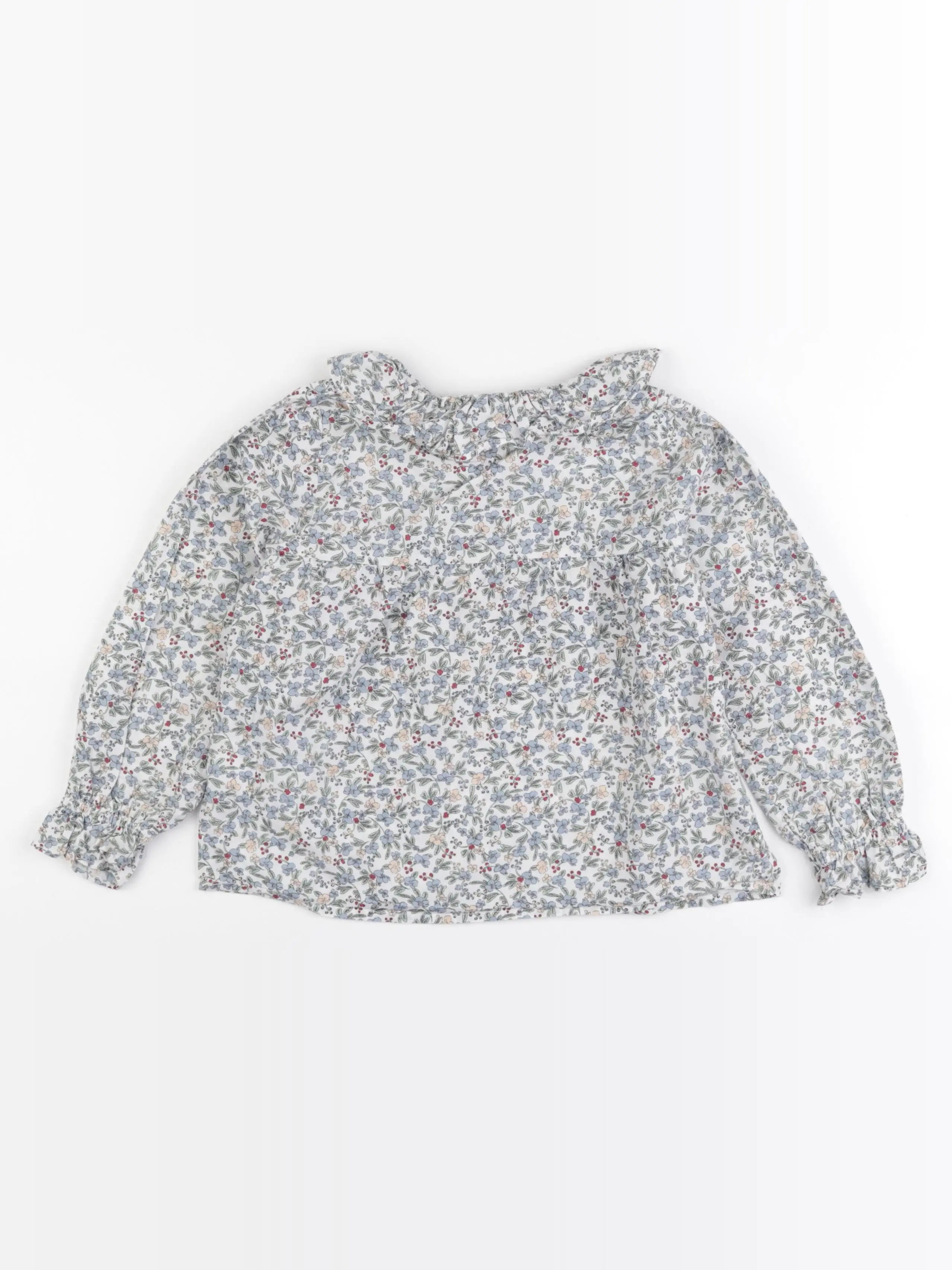 Vertbaudet - blouse multicolore - 7 ans