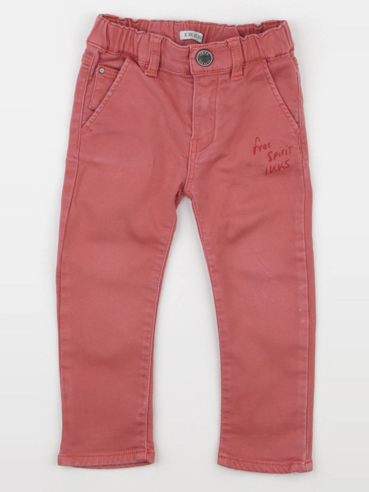 IKKS - pantalon rose - 12 mois