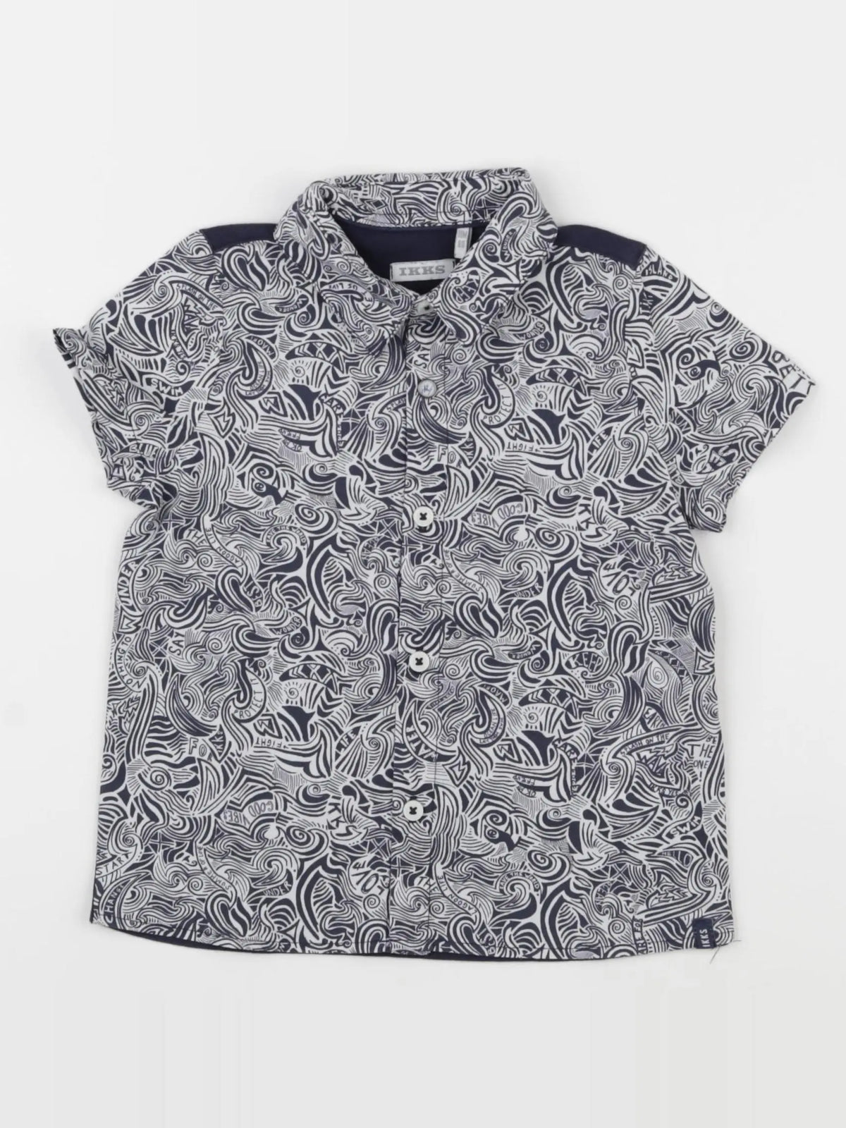IKKS - chemise bleu - 18 mois