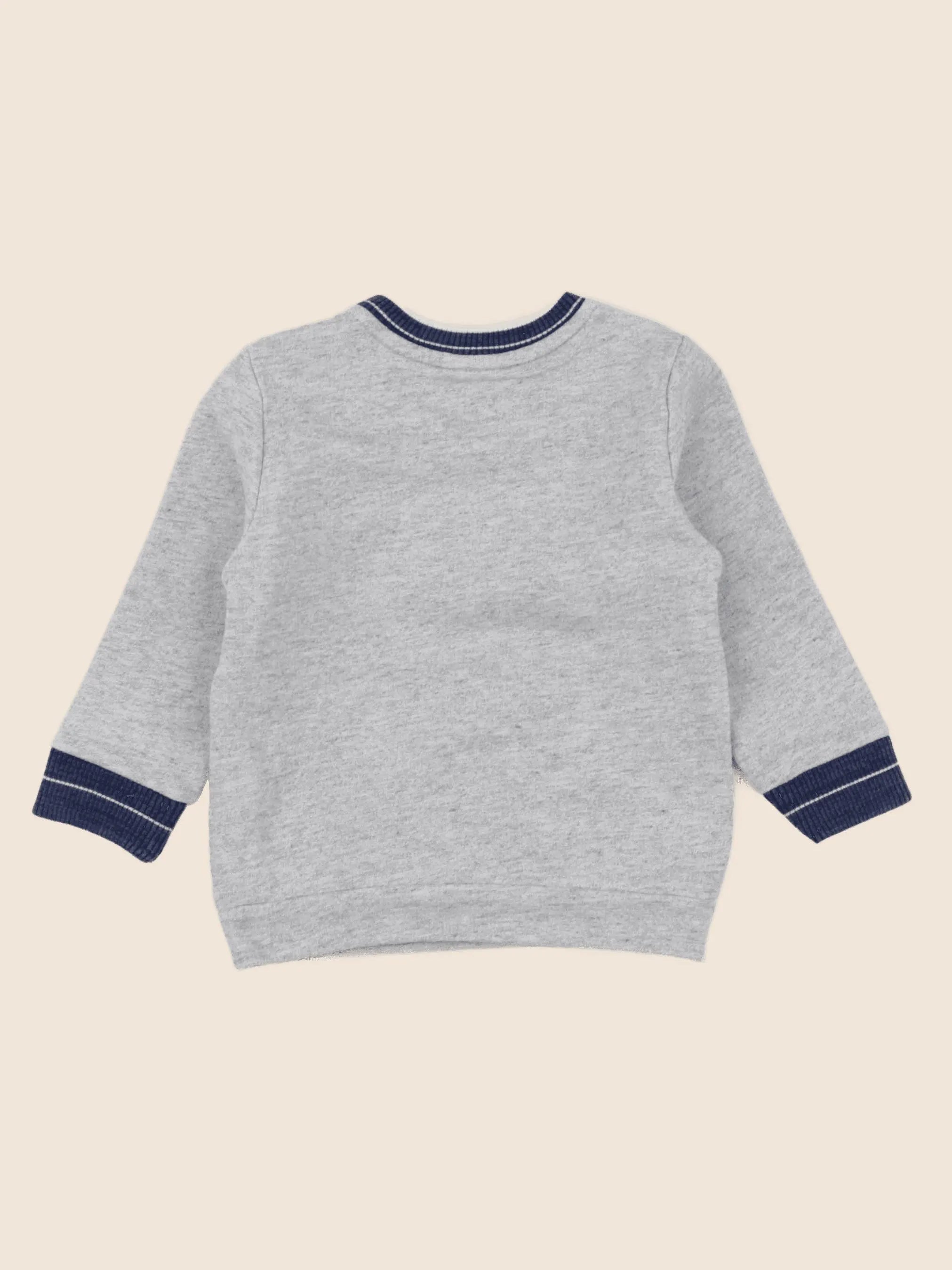 IKKS - sweat gris - 18 mois