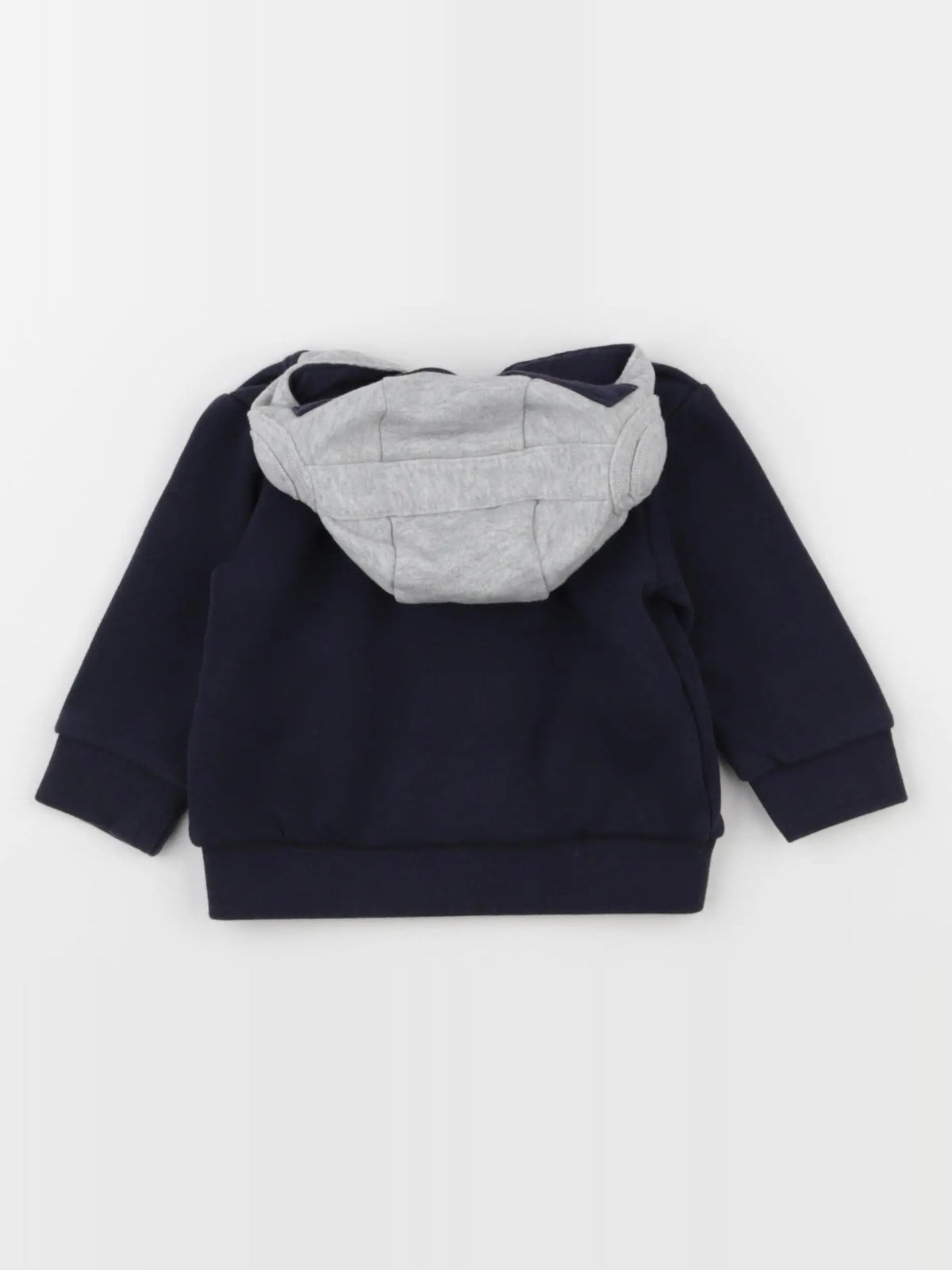 IKKS - sweat bleu - 6 mois